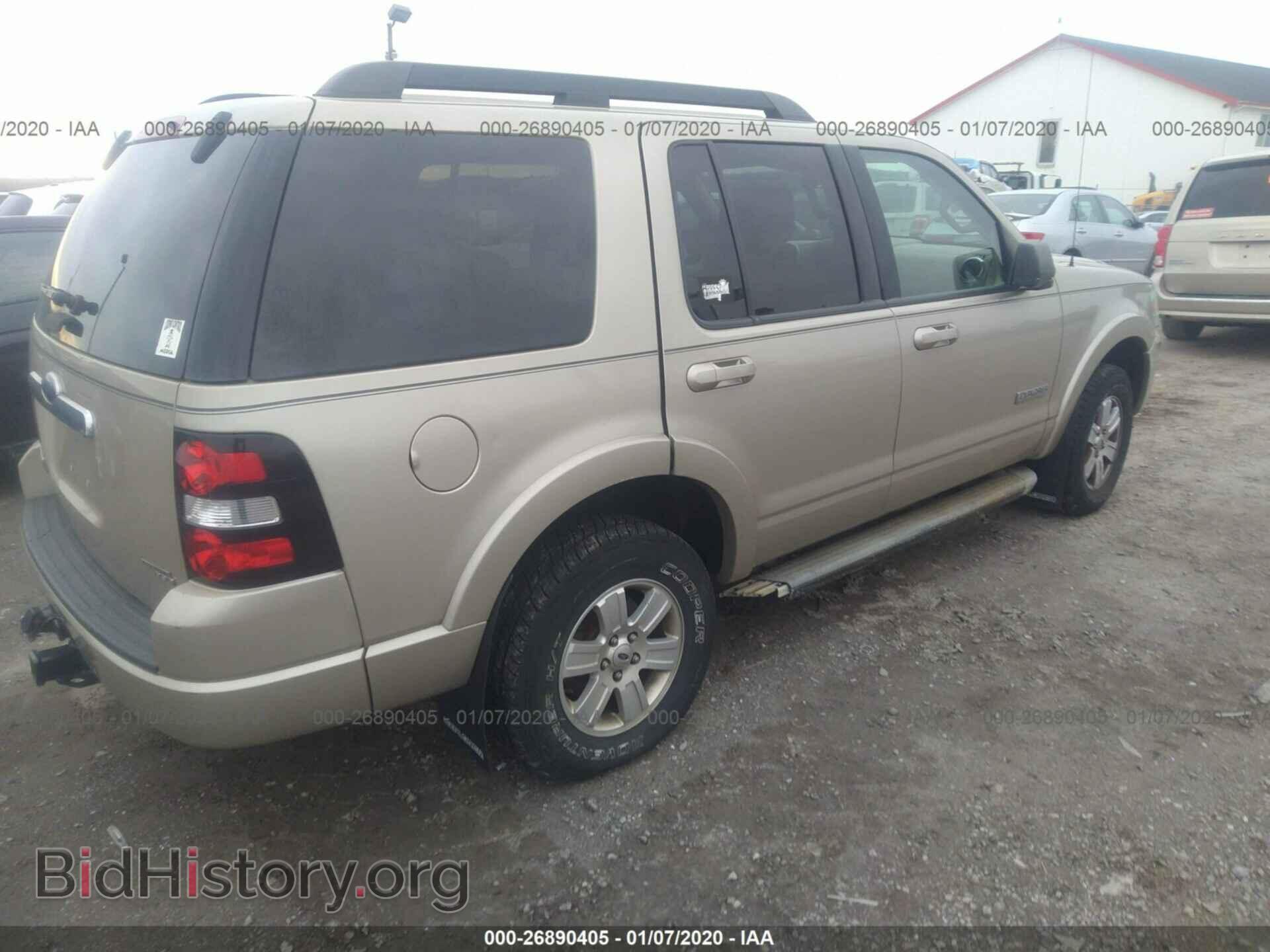 2007 FORD EXPLORER - VIN: 1FMEU73E37UB52119 - Фото 4