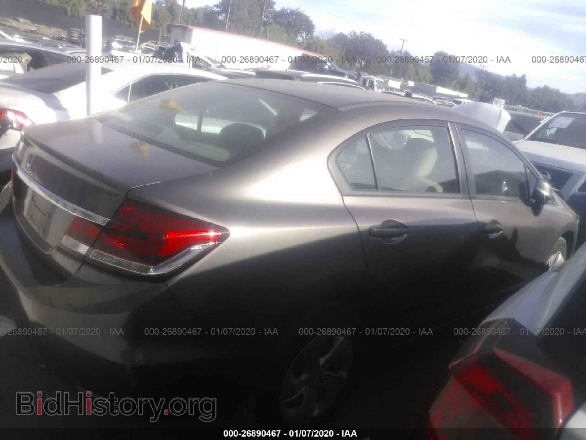 2013 HONDA CIVIC - VIN: 2HGFB2F52DH514969 - Фото 4
