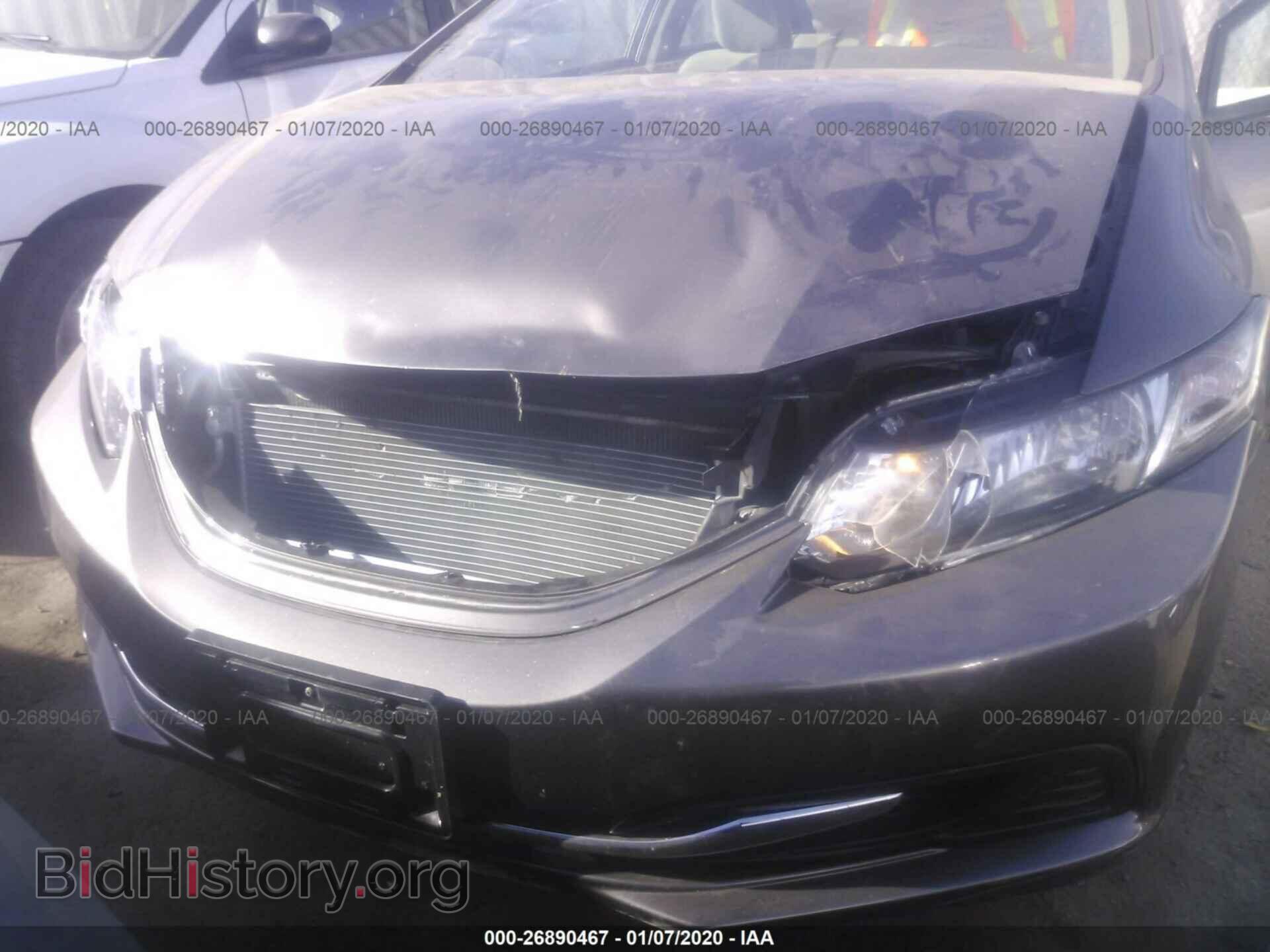 2013 HONDA CIVIC - VIN: 2HGFB2F52DH514969 - Фото 6