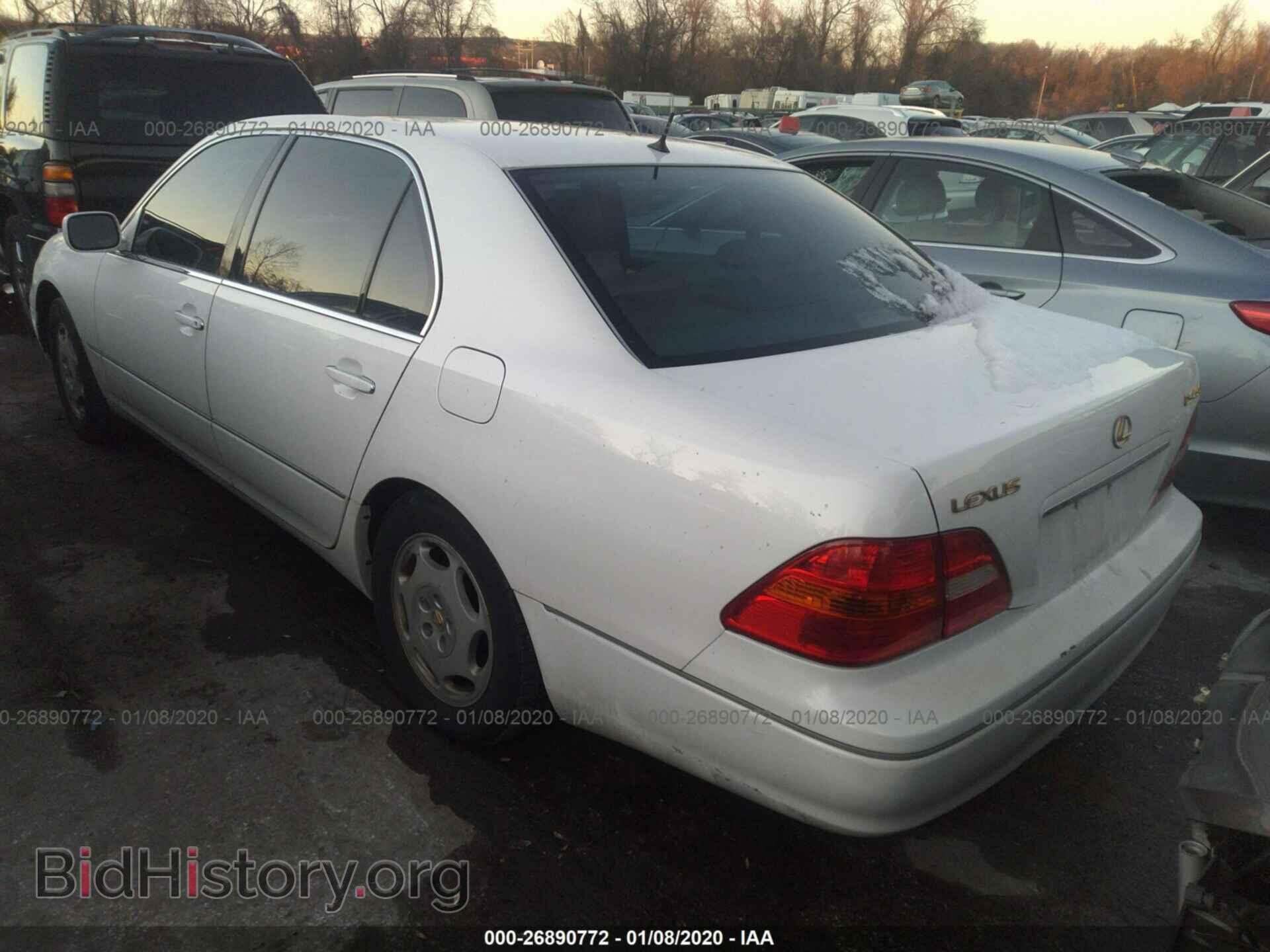 2001 LEXUS LS - VIN: JTHBN30F010001164 - Фото 3