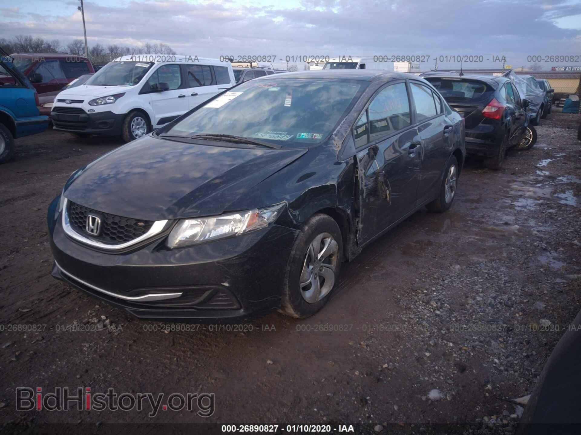 2014 HONDA CIVIC - VIN: 19XFB2F53EE236837 - Photo 2