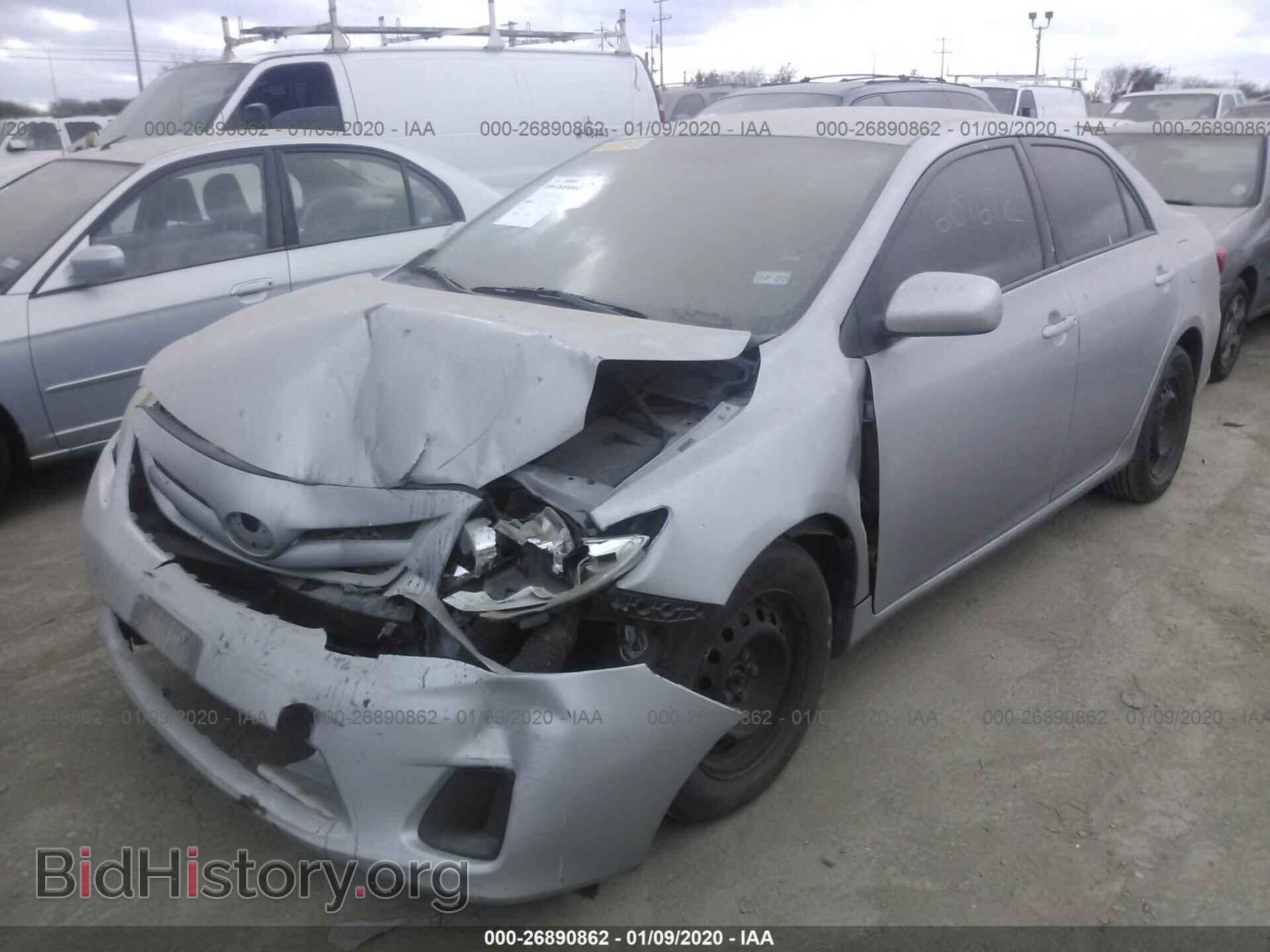 2011 TOYOTA COROLLA - VIN: 2T1BU4EE1BC607672 - Фото 2