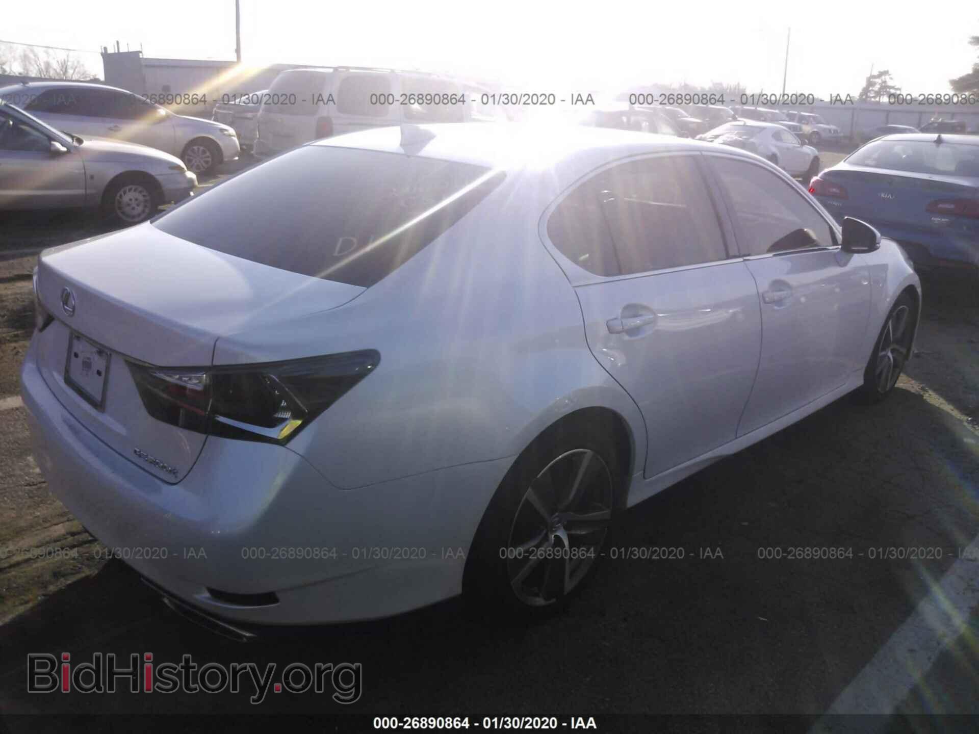 2016 LEXUS GS - VIN: JTHBA1BL2GA001785 - Фото 4