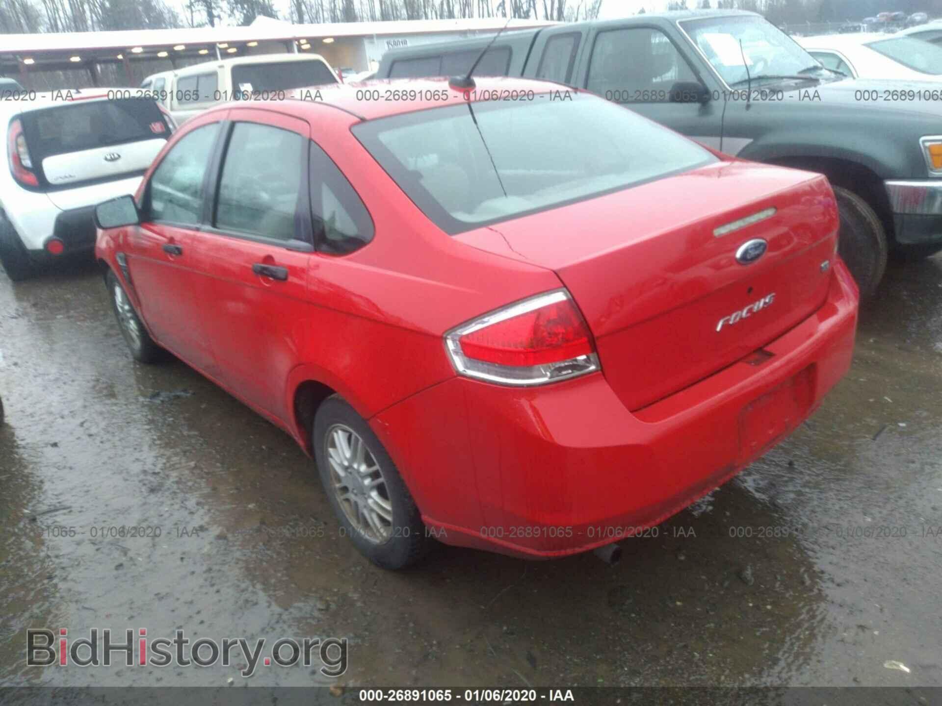 2008 FORD FOCUS - VIN: 1FAHP35N08W185735 - Фото 3