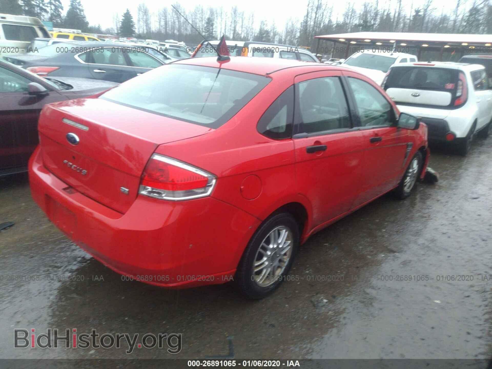 2008 FORD FOCUS - VIN: 1FAHP35N08W185735 - Фото 4