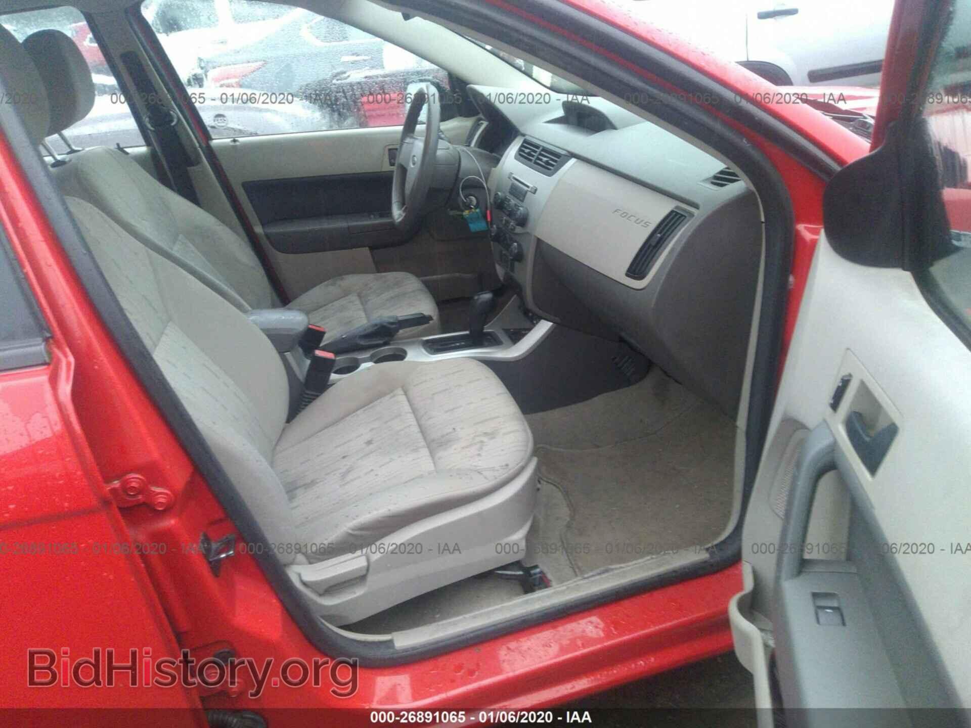 2008 FORD FOCUS - VIN: 1FAHP35N08W185735 - Фото 5