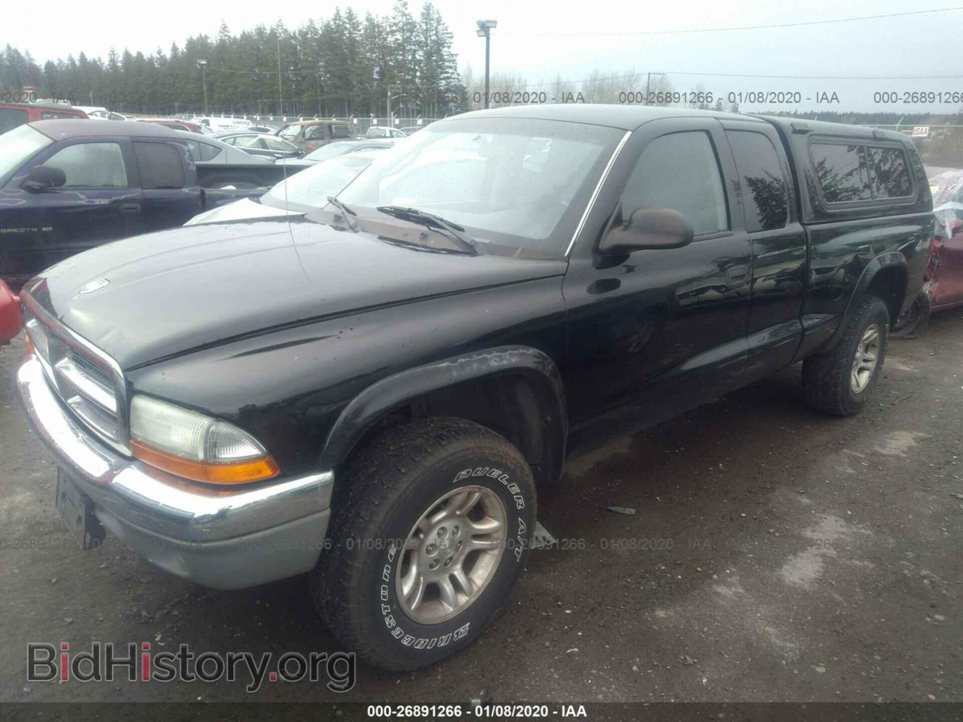 2004 DODGE DAKOTA - VIN: 1D7HG42K64S622400 - Фото 2