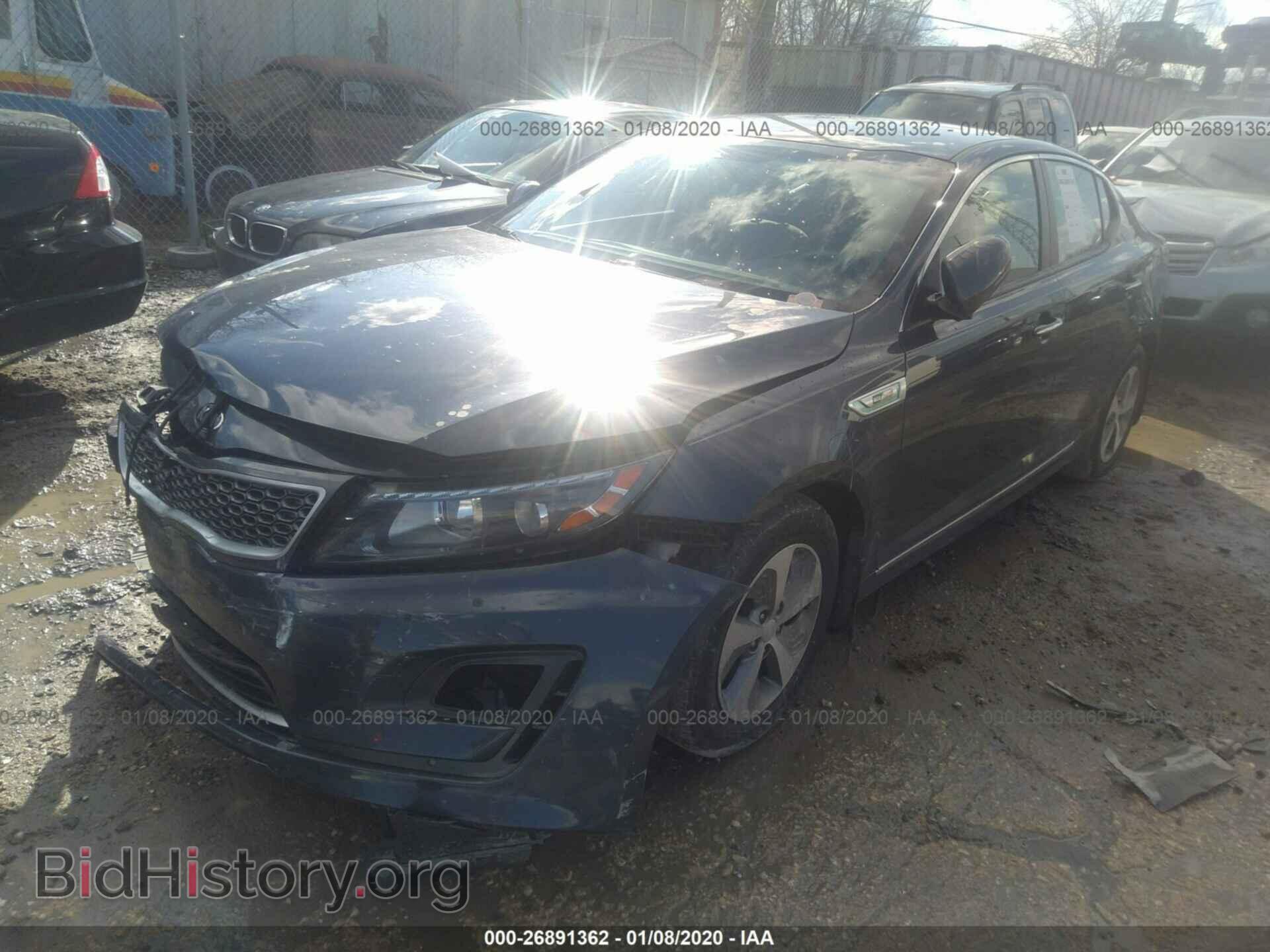 2015 KIA OPTIMA - VIN: KNAGM4AD1F5087010 - Фото 2