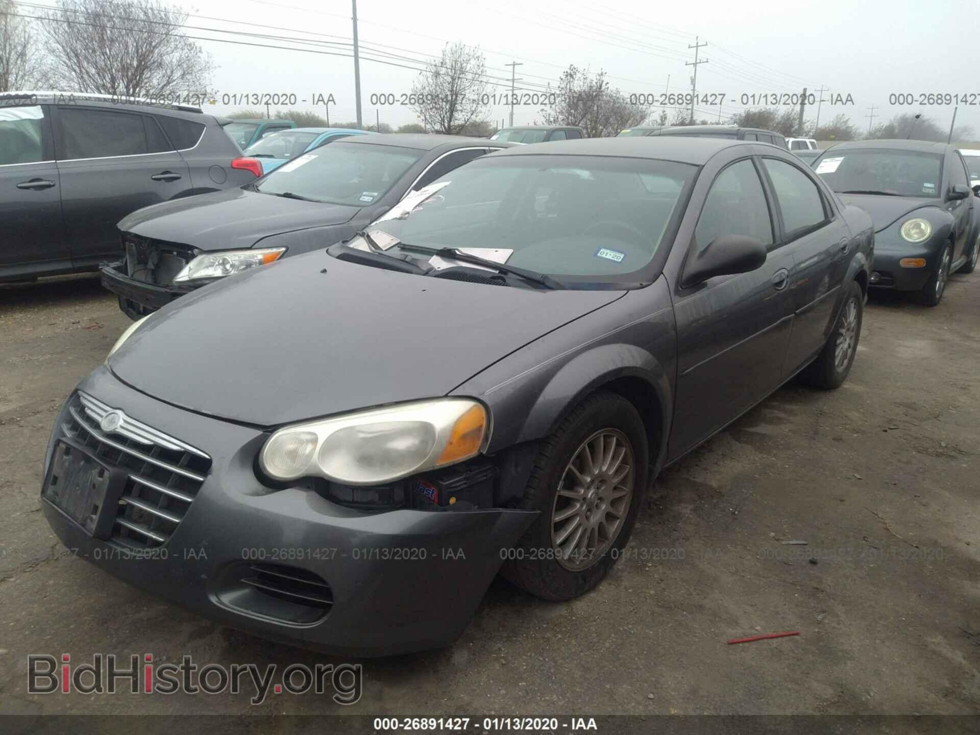 2005 CHRYSLER SEBRING - VIN: 1C3EL46X05N575528 - Фото 2