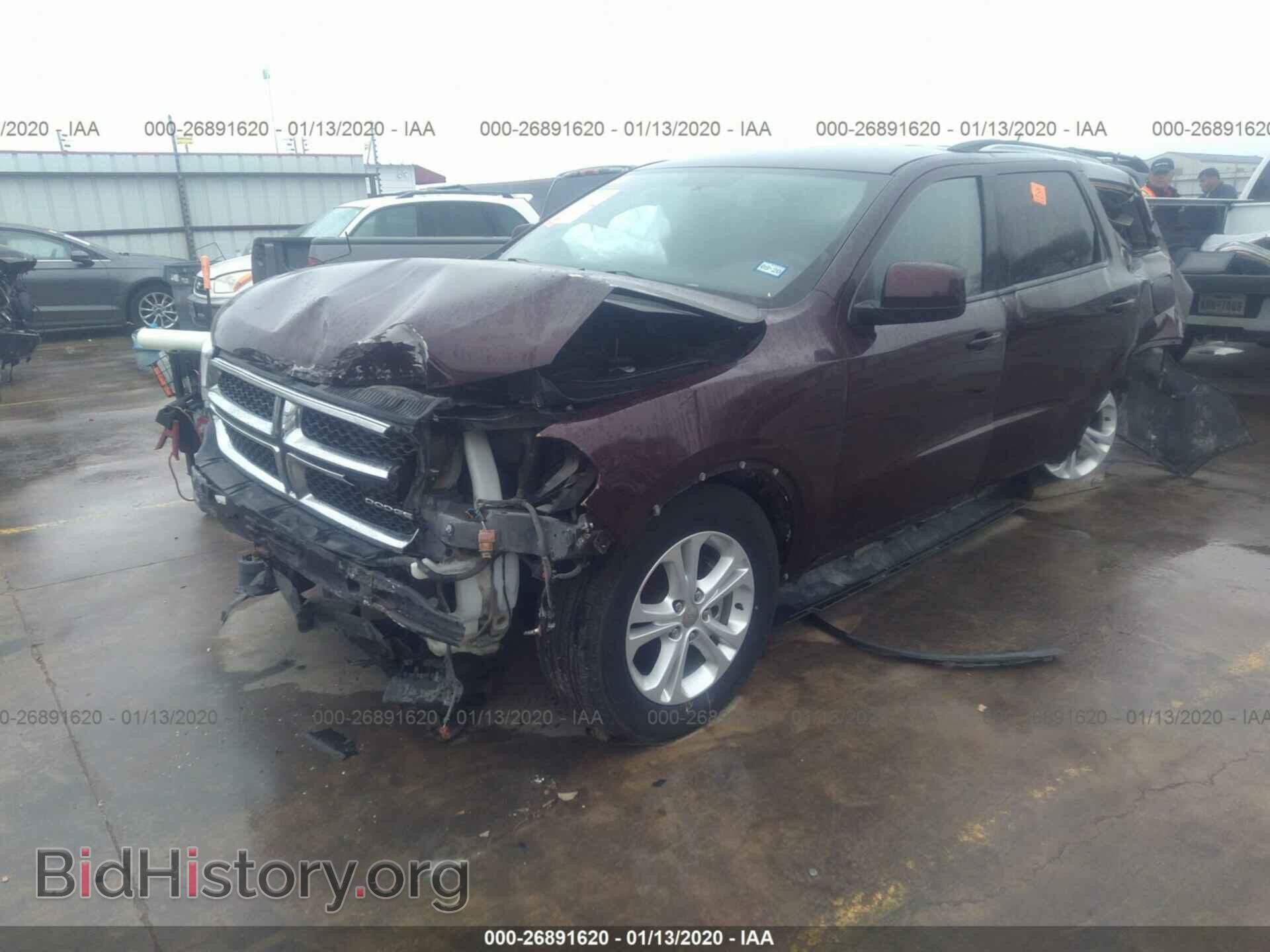 2012 DODGE DURANGO - VIN: 1C4RDHAG7CC152785 - Фото 2