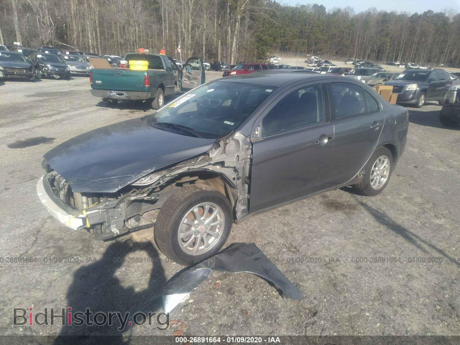 2014 MITSUBISHI LANCER - VIN: JA32U2FU8EU007523 - Фото 2