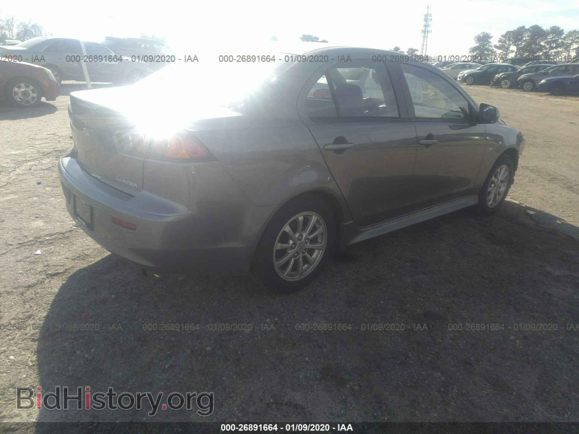 2014 MITSUBISHI LANCER - VIN: JA32U2FU8EU007523 - Фото 4