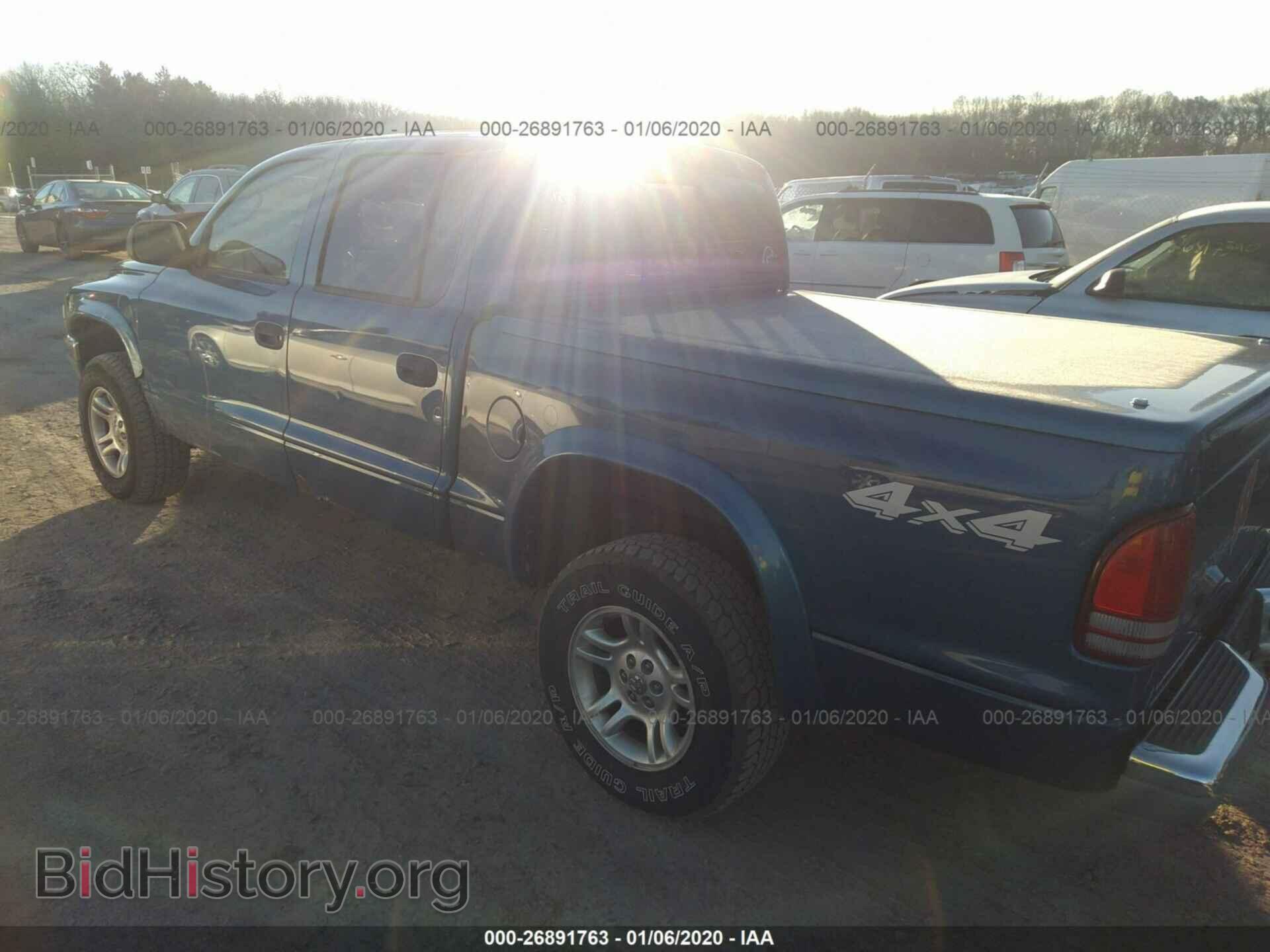 2004 DODGE DAKOTA - VIN: 1D7HG48N34S556552 - Фото 3