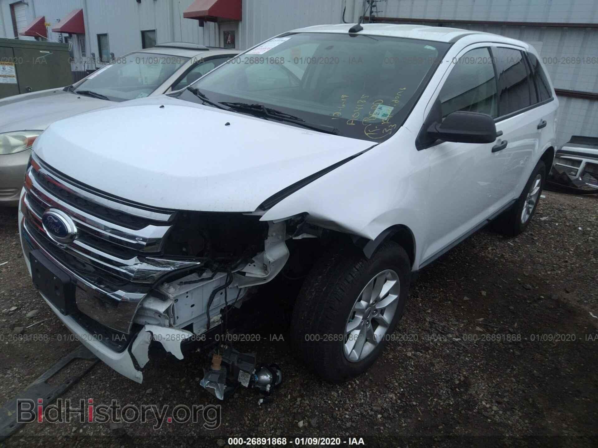 2014 FORD EDGE - VIN: 2FMDK3GC3EBA04185 - Фото 2