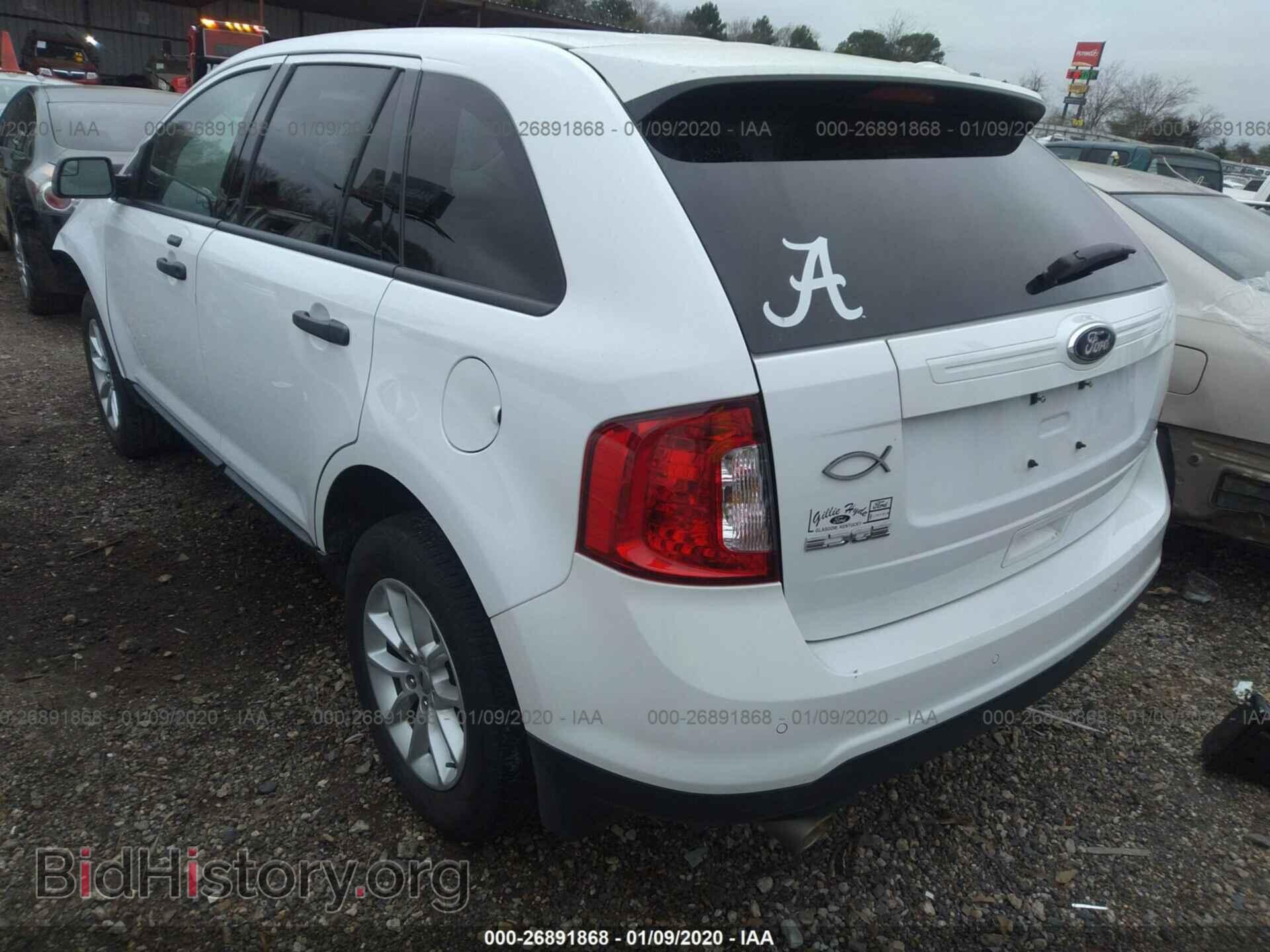 2014 FORD EDGE - VIN: 2FMDK3GC3EBA04185 - Фото 3