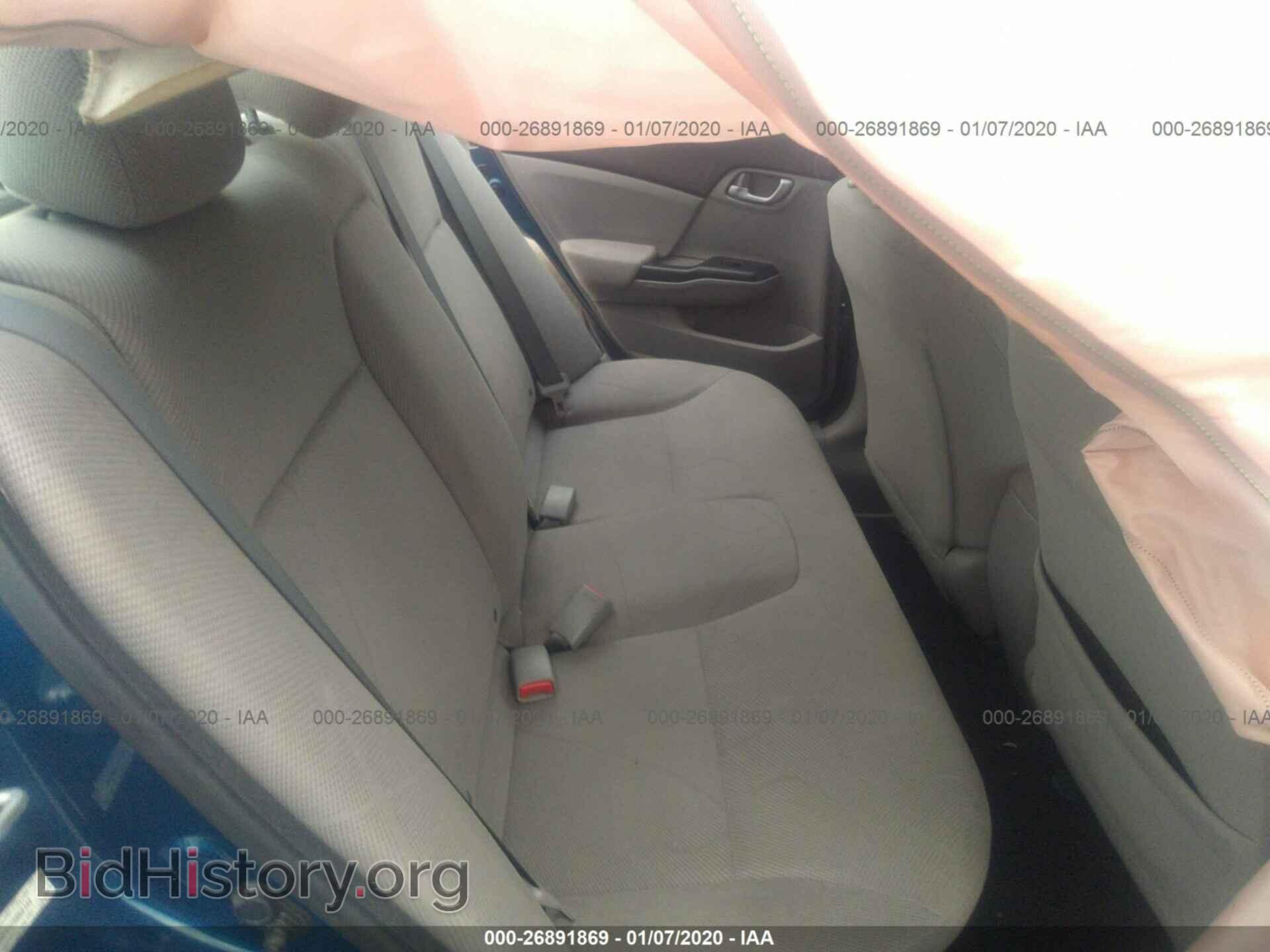 2012 HONDA CIVIC - VIN: 19XFB2F51CE053143 - Фото 8