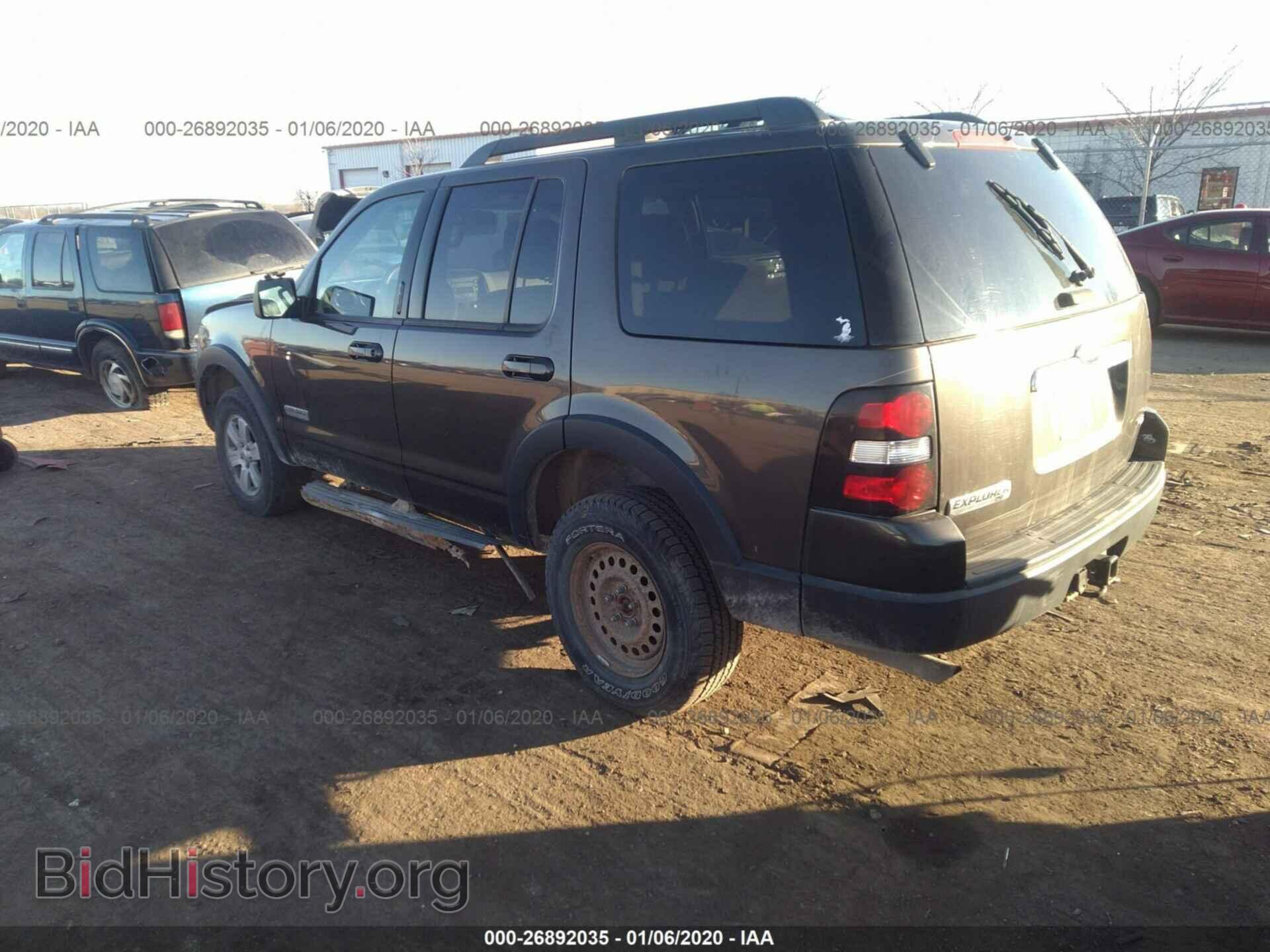 2007 FORD EXPLORER - VIN: 1FMEU73E57UB00698 - Photo 3