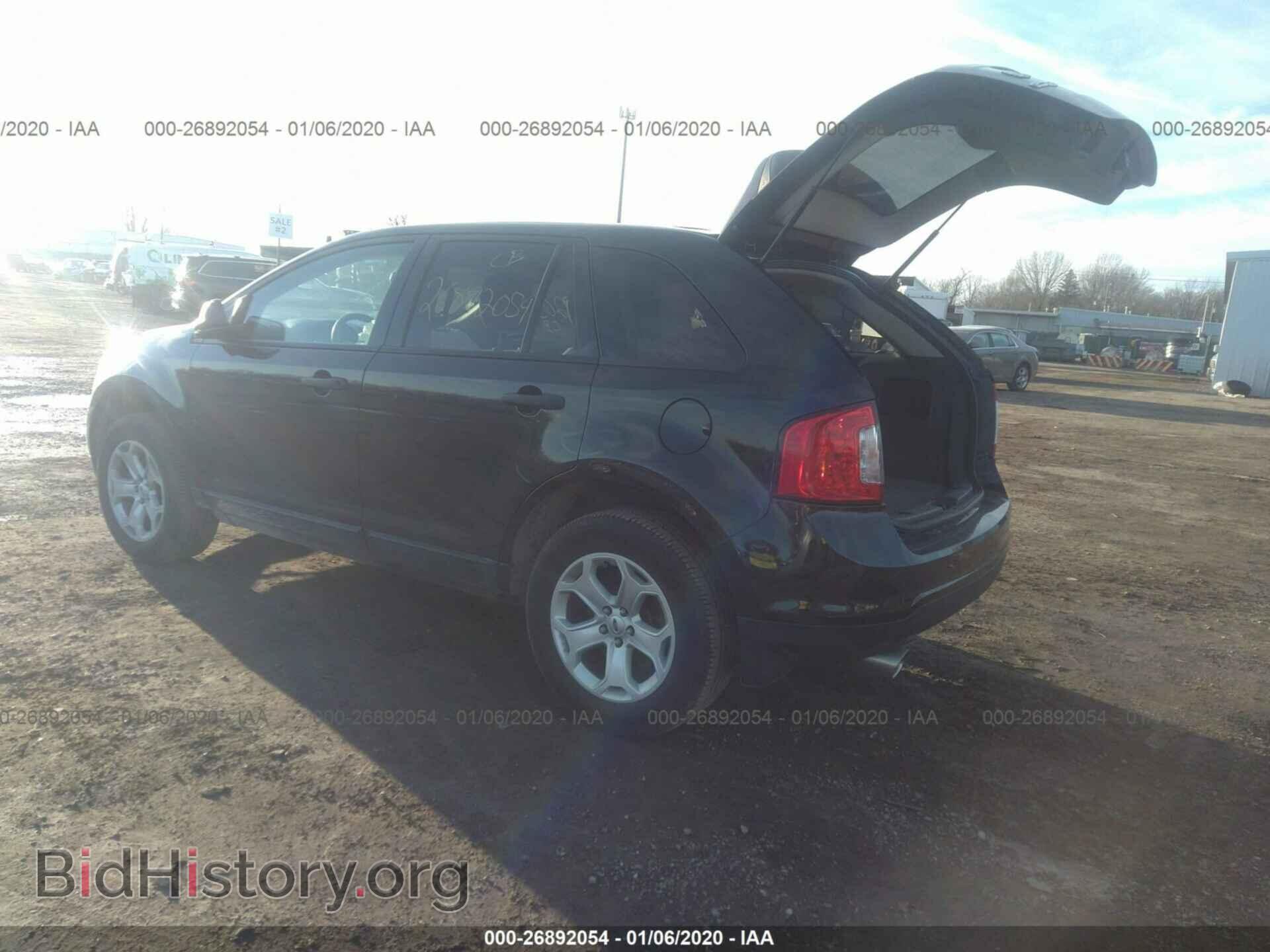 2014 FORD EDGE - VIN: 2FMDK4GC3EBA47298 - Фото 3