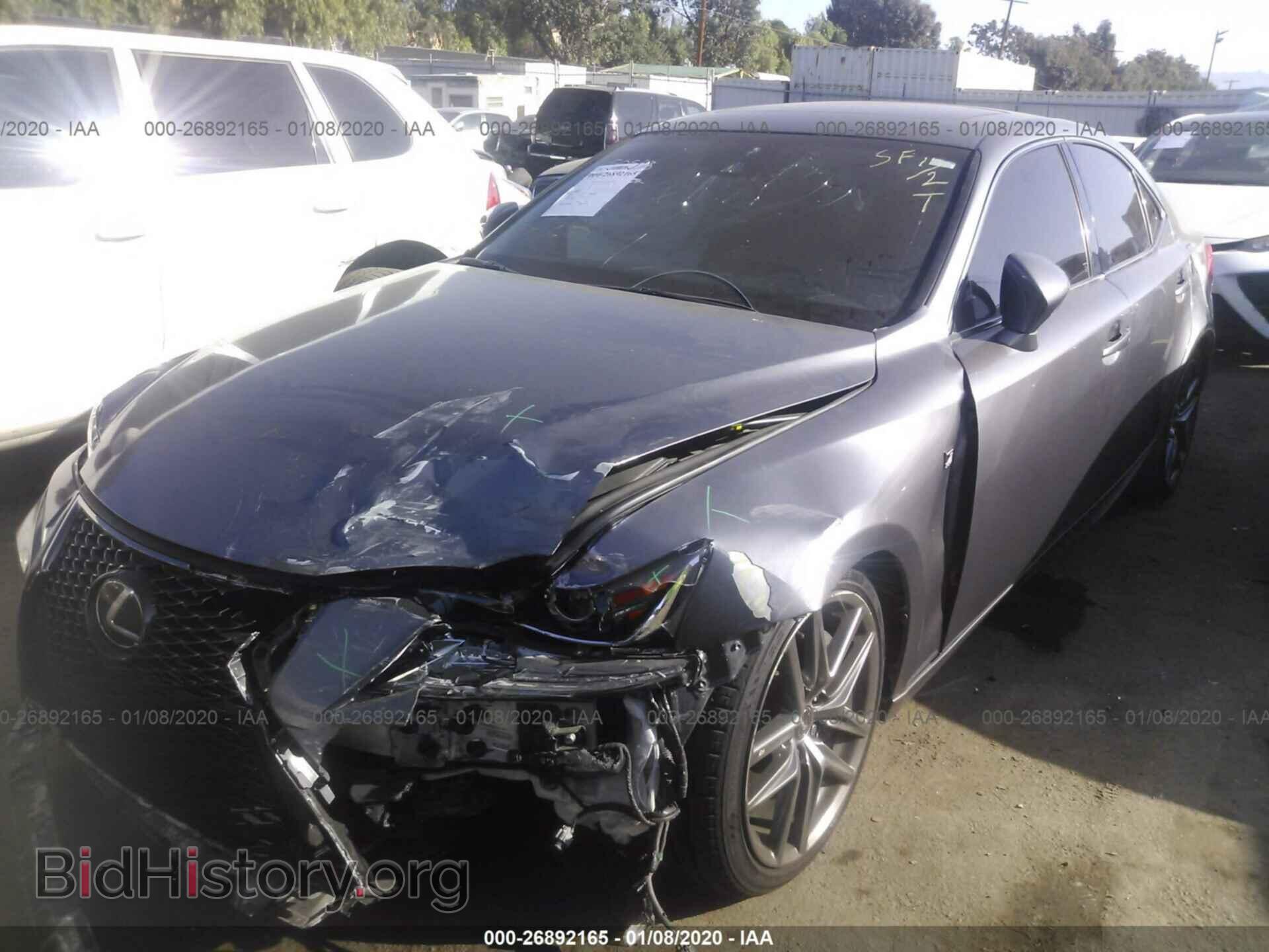 2017 LEXUS IS - VIN: JTHBA1D20H5039885 - Фото 2