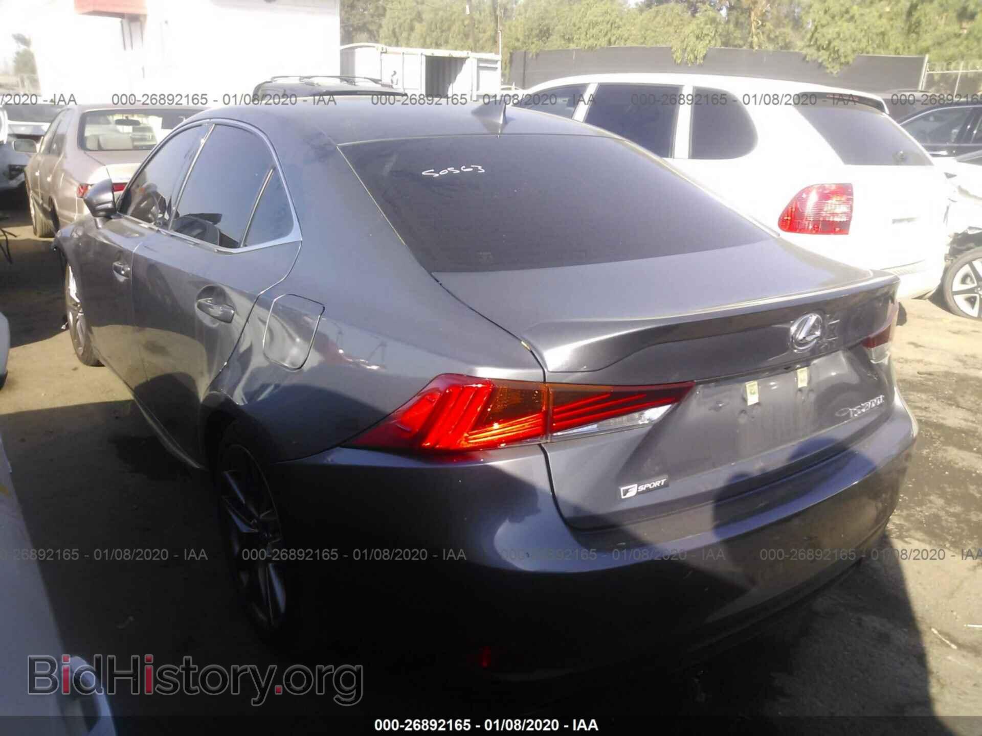 2017 LEXUS IS - VIN: JTHBA1D20H5039885 - Фото 3