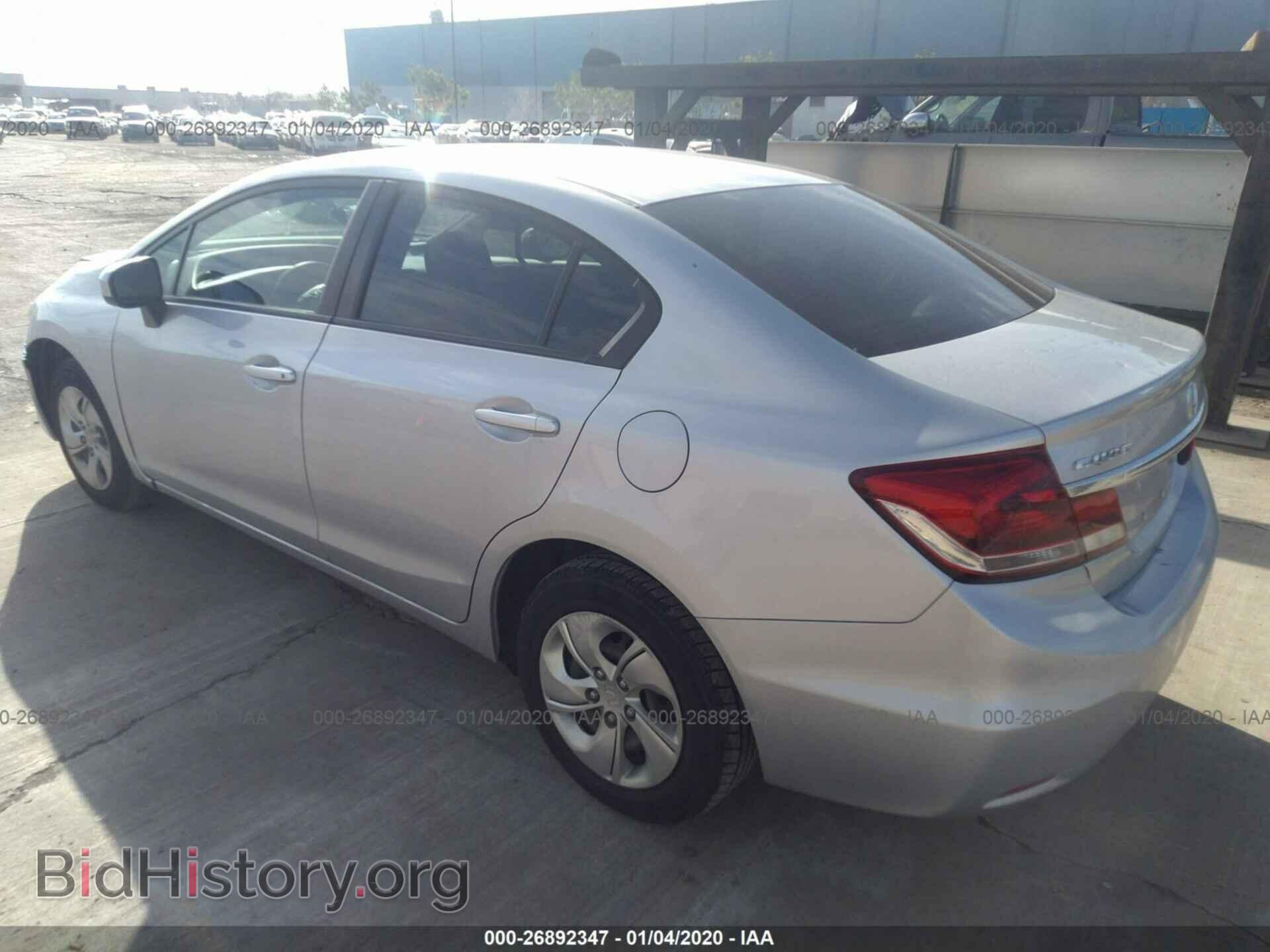 2014 HONDA CIVIC - VIN: 19XFB2F59EE248913 - Фото 3