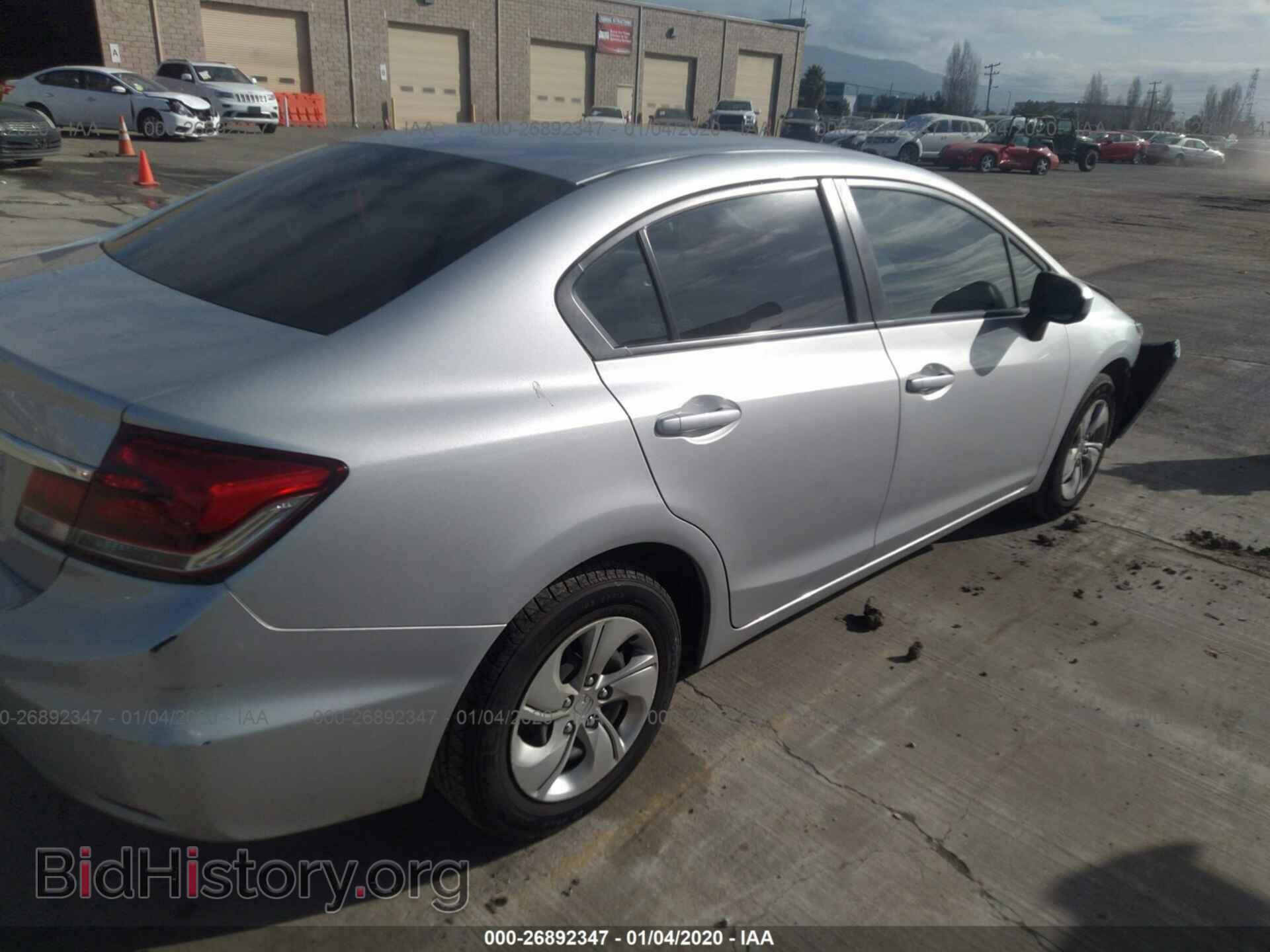 2014 HONDA CIVIC - VIN: 19XFB2F59EE248913 - Фото 4
