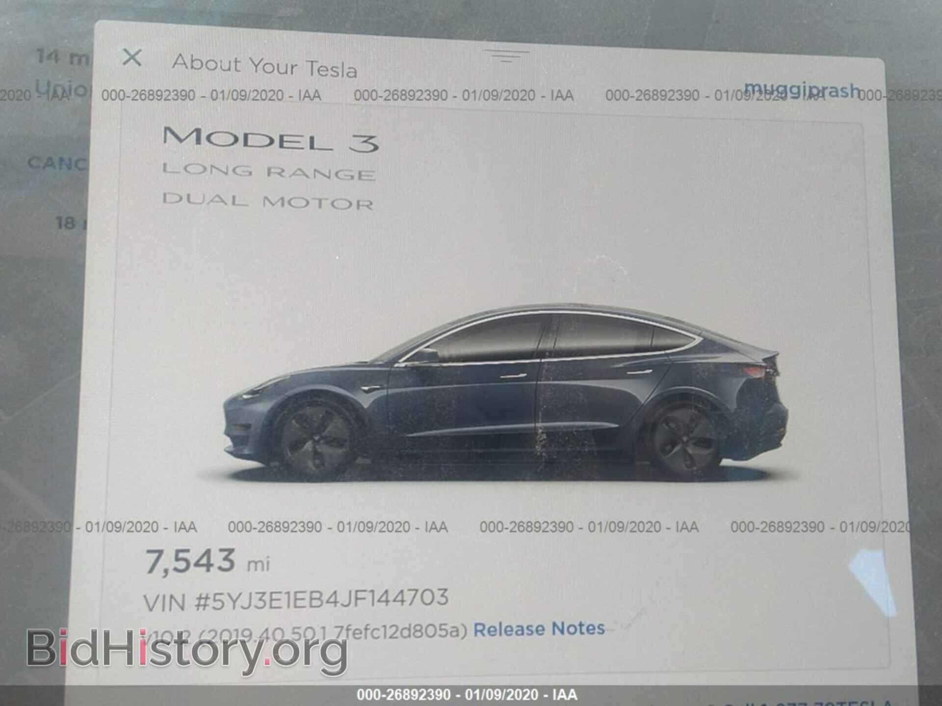 2018 TESLA MODEL 3 - VIN: 5YJ3E1EB4JF144703 - Photo 7