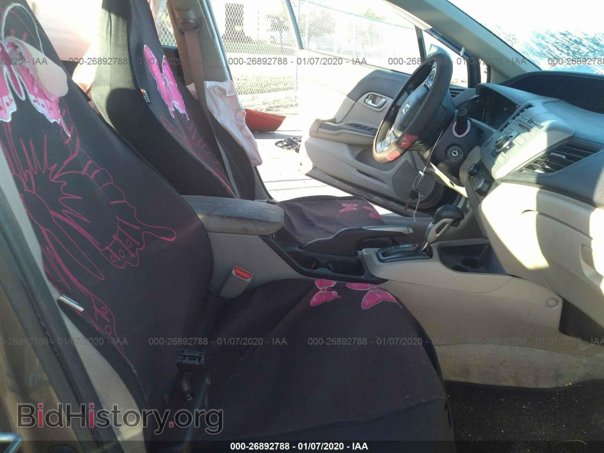 2012 HONDA CIVIC - VIN: 19XFB2F57CE005100 - Фото 5
