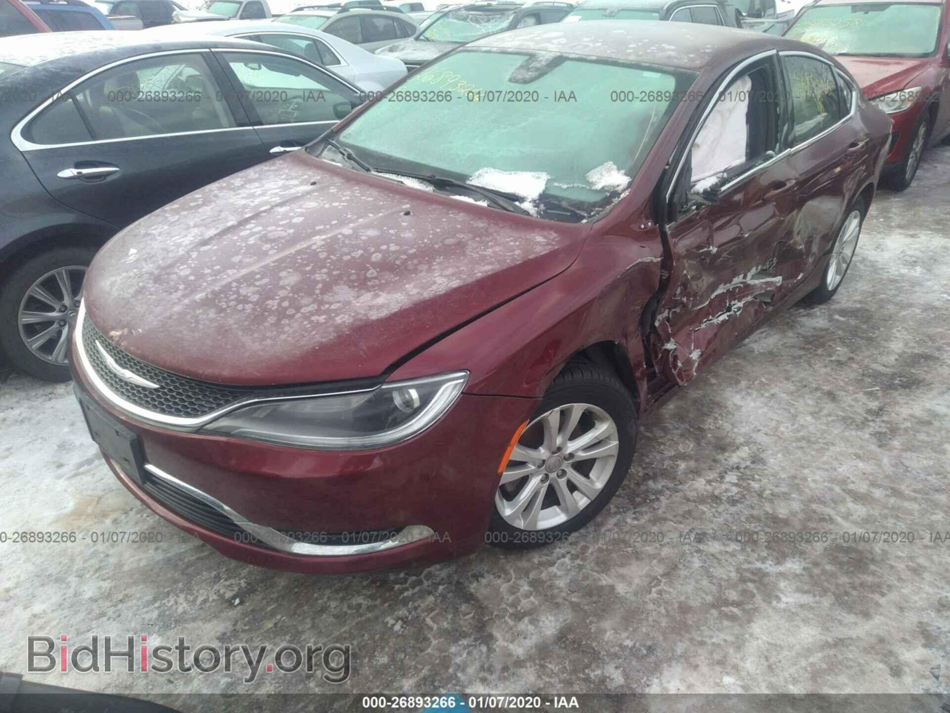 2015 CHRYSLER 200 - VIN: 1C3CCCAB6FN680606 - Фото 2