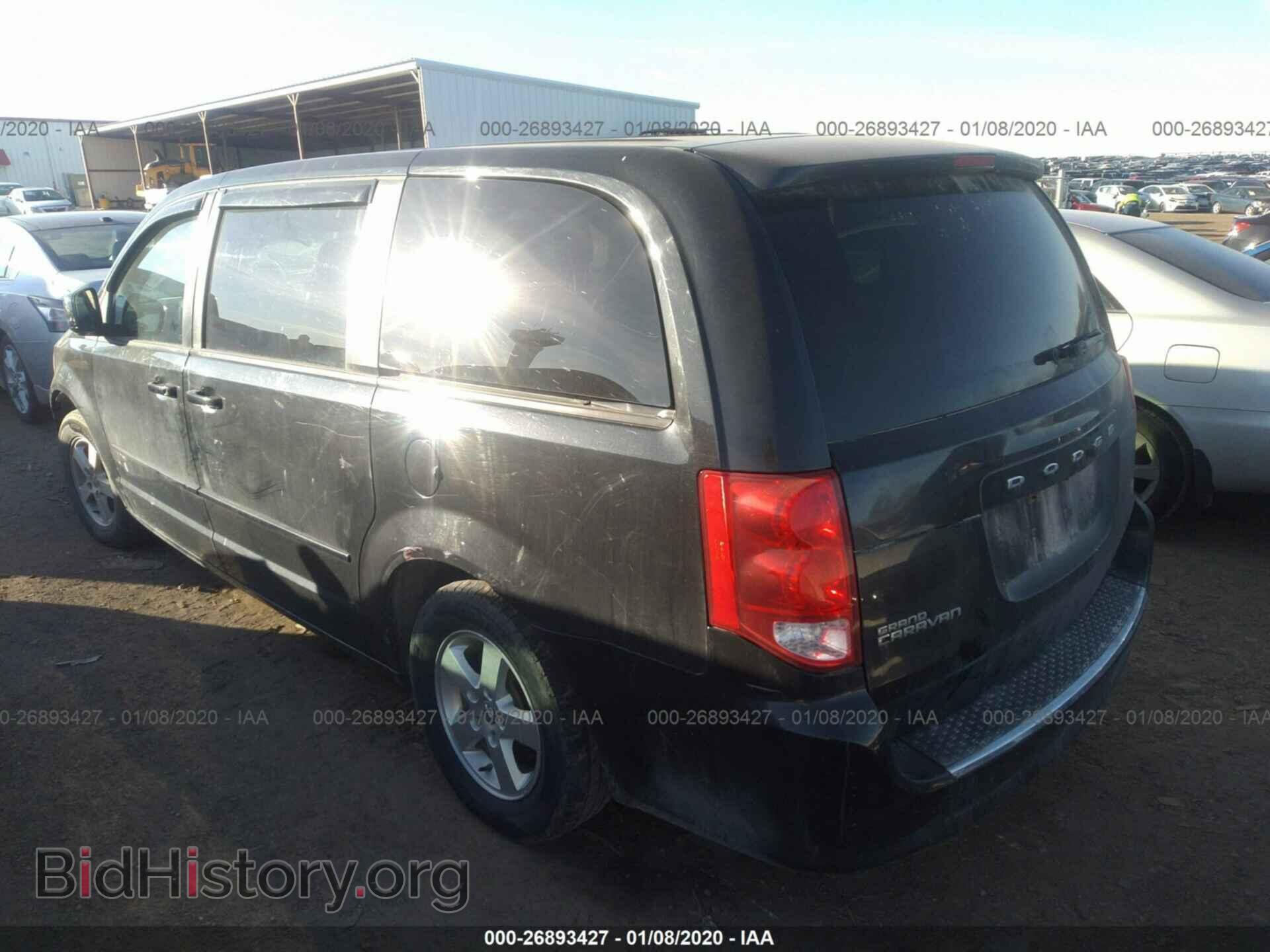 2011 DODGE GRAND CARAVAN - VIN: 2D4RN3DG5BR619500 - Фото 3