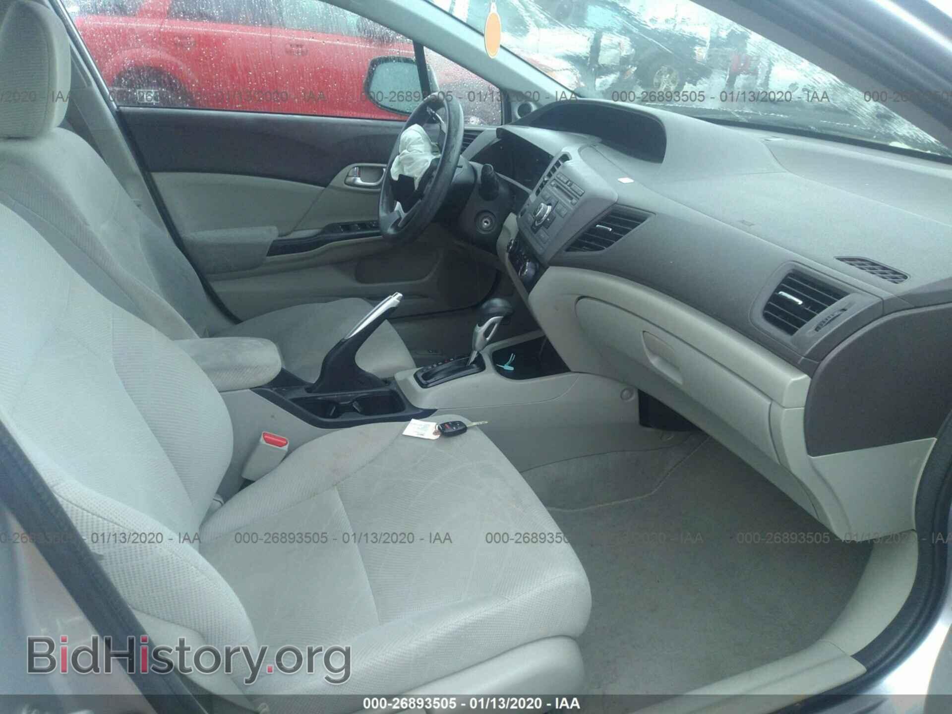 2012 HONDA CIVIC - VIN: 19XFB2F8XCE103256 - Photo 5