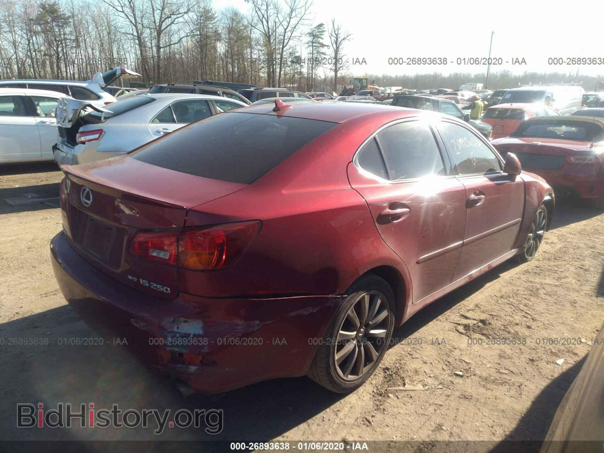 2008 LEXUS IS - VIN: JTHCK262185024929 - Photo 4