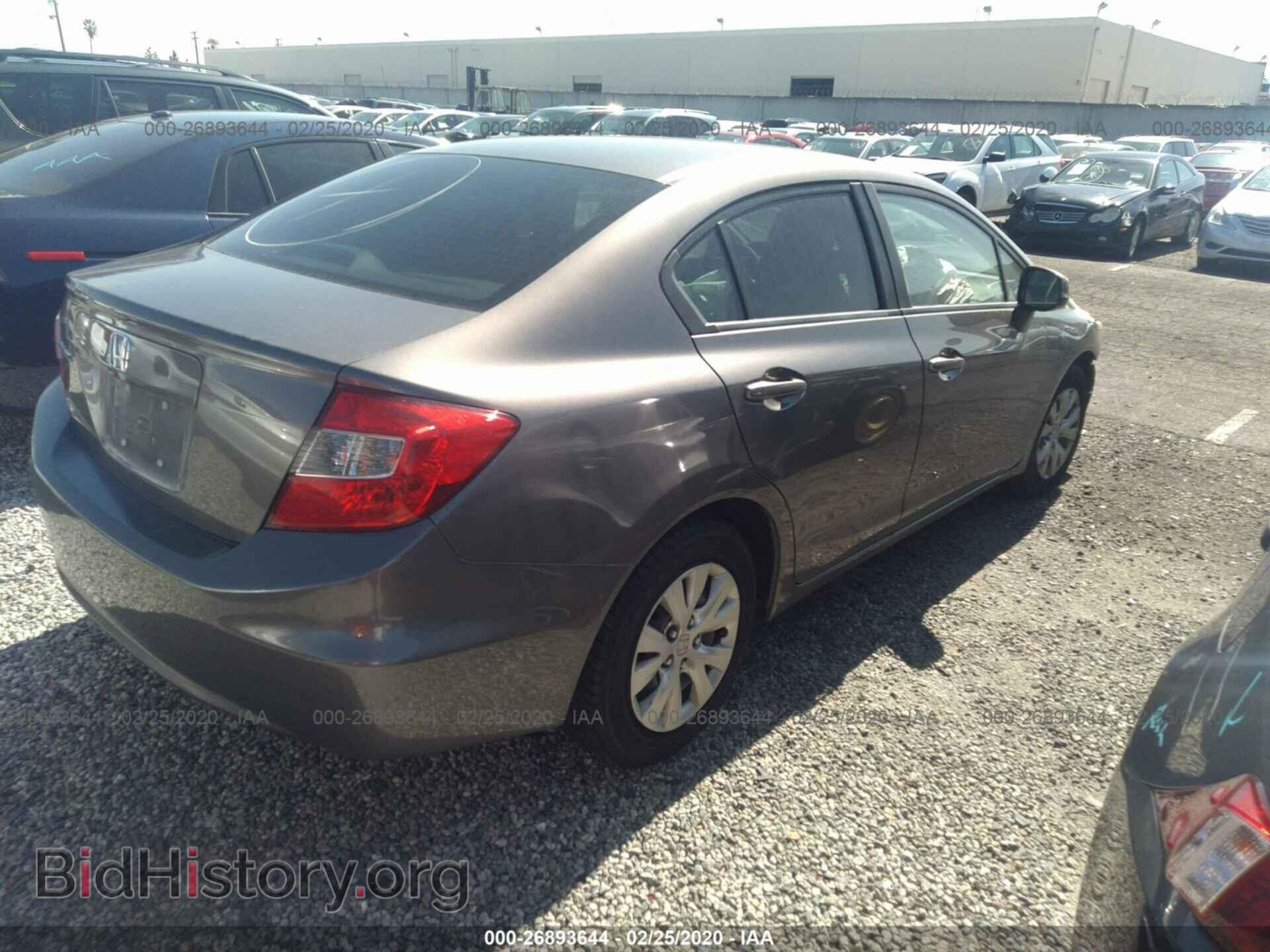 2012 HONDA CIVIC - VIN: 19XFB2F55CE392696 - Photo 2