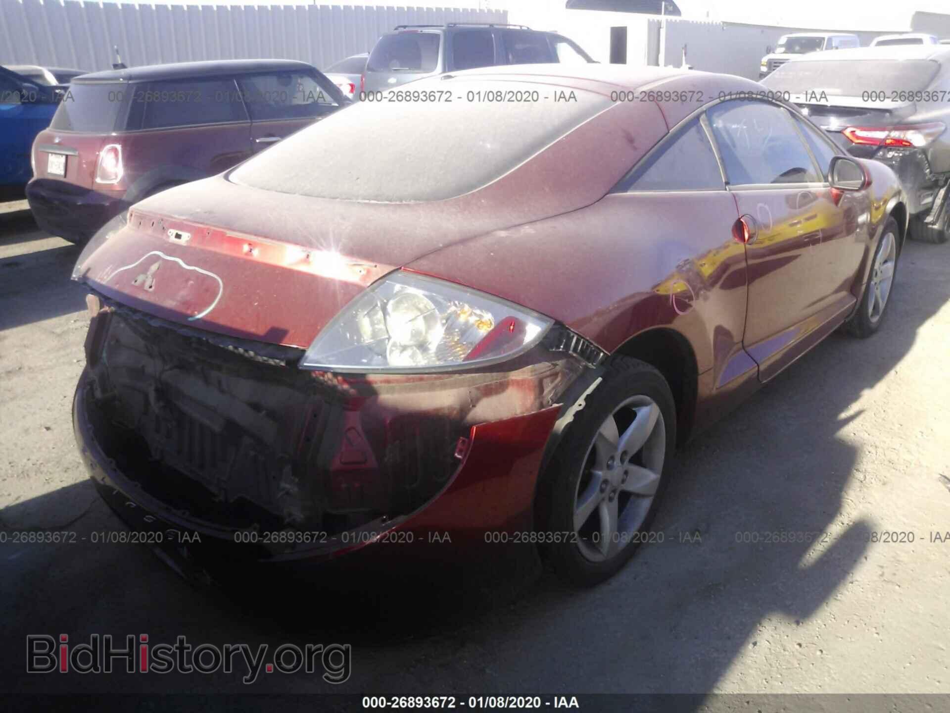 2008 MITSUBISHI ECLIPSE - VIN: 4A3AK24F38E005584 - Фото 4