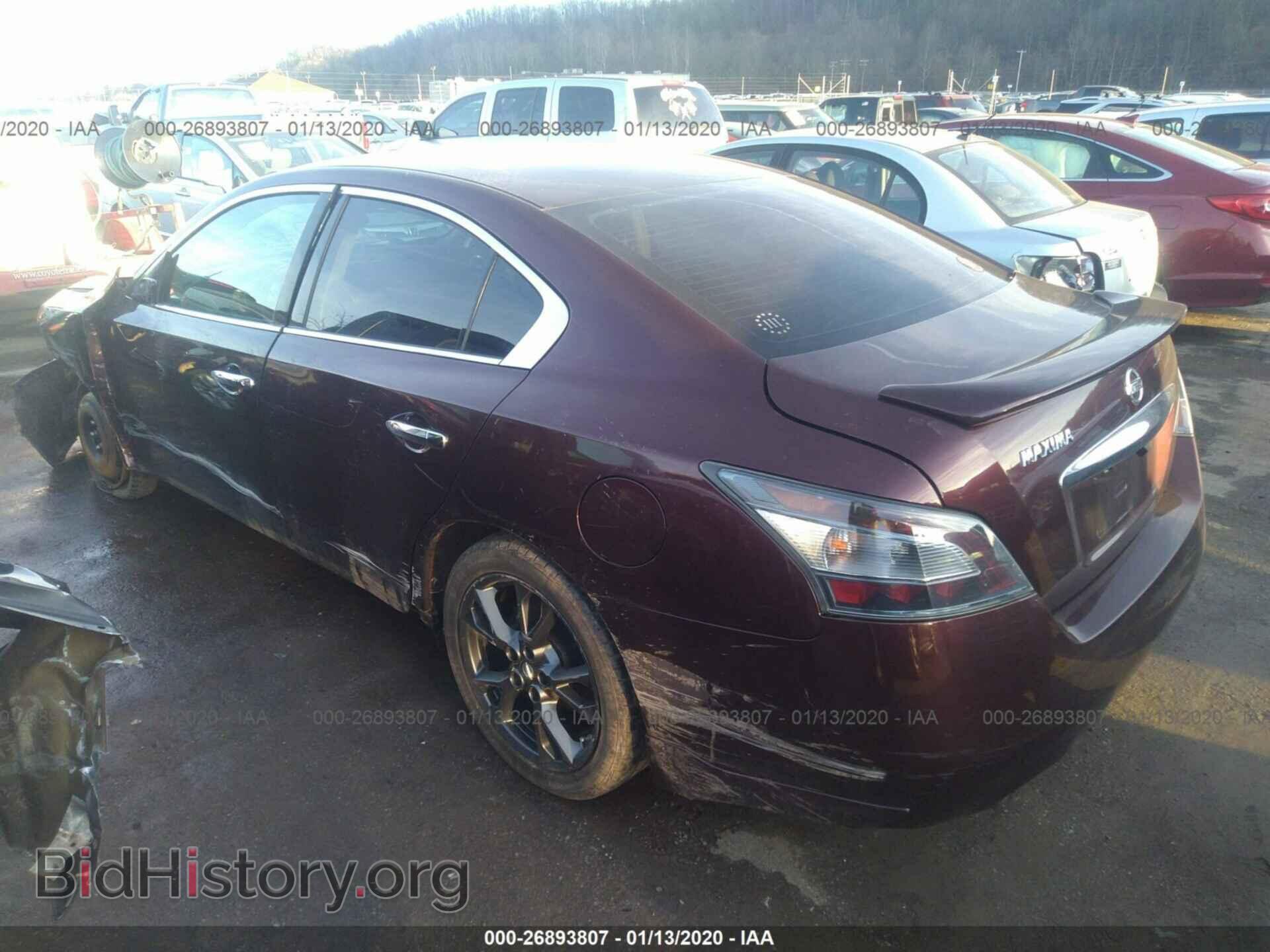 2014 NISSAN MAXIMA - VIN: 1N4AA5AP8EC459301 - Фото 3