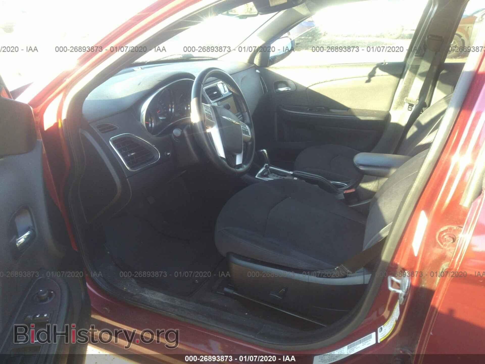 2012 CHRYSLER 200 - VIN: 1C3CCBBG0CN262977 - Фото 5