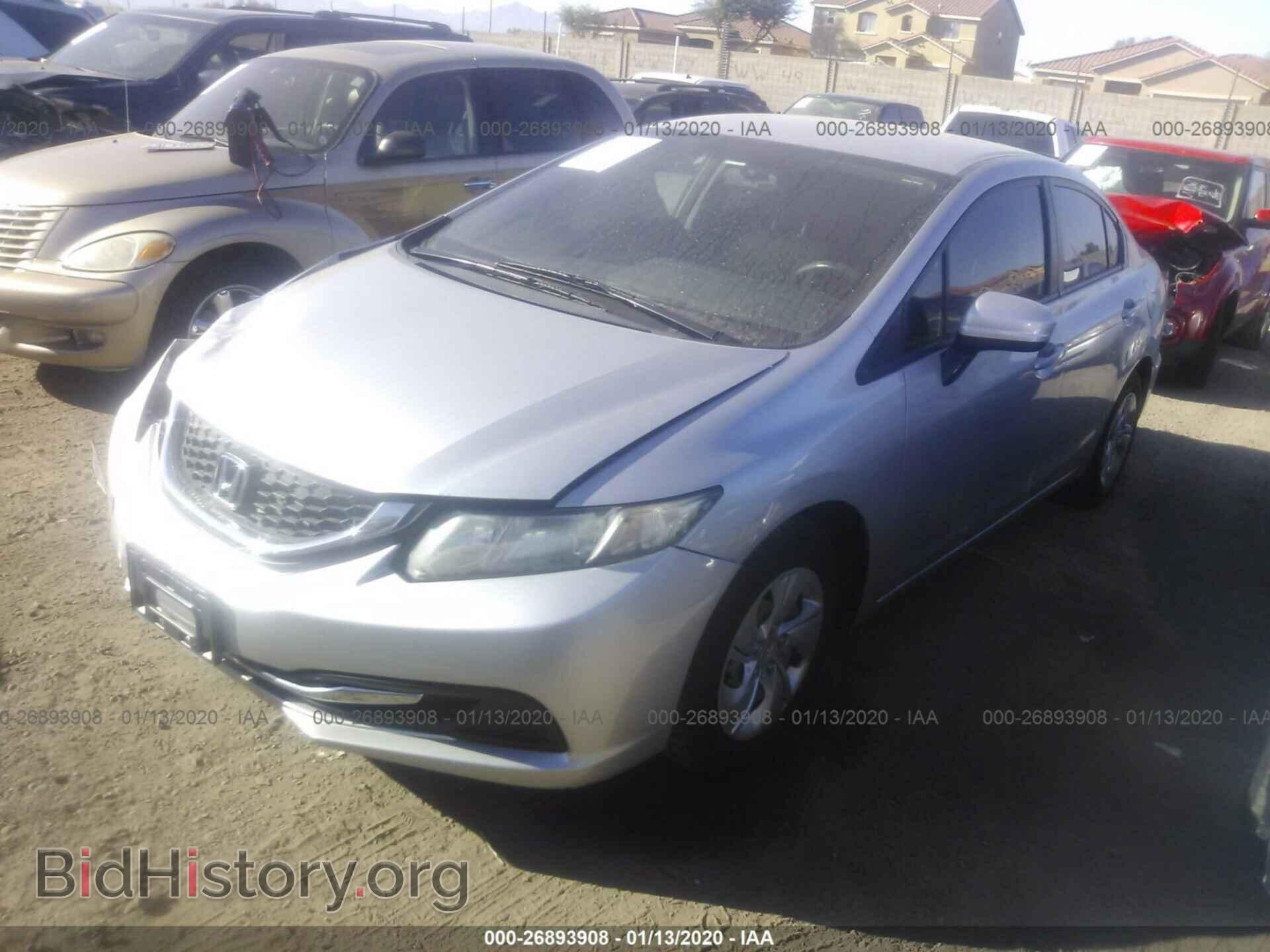 2014 HONDA CIVIC - VIN: 19XFB2F56EE220549 - Фото 2