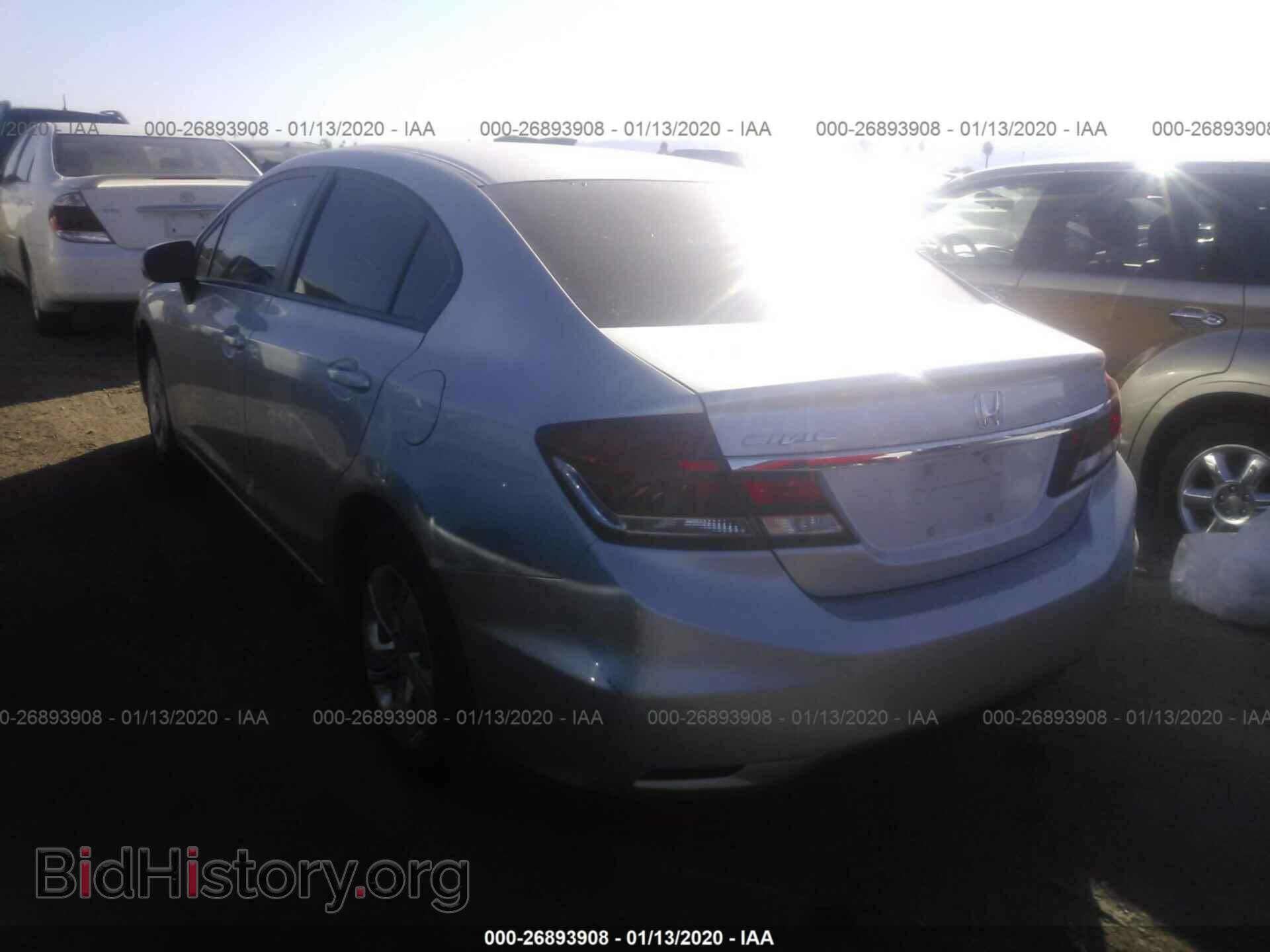 2014 HONDA CIVIC - VIN: 19XFB2F56EE220549 - Фото 3