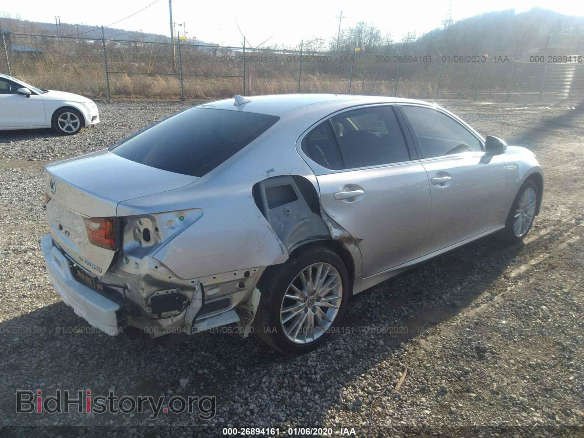 2013 LEXUS GS - VIN: JTHCE1BL0D5001135 - Фото 4