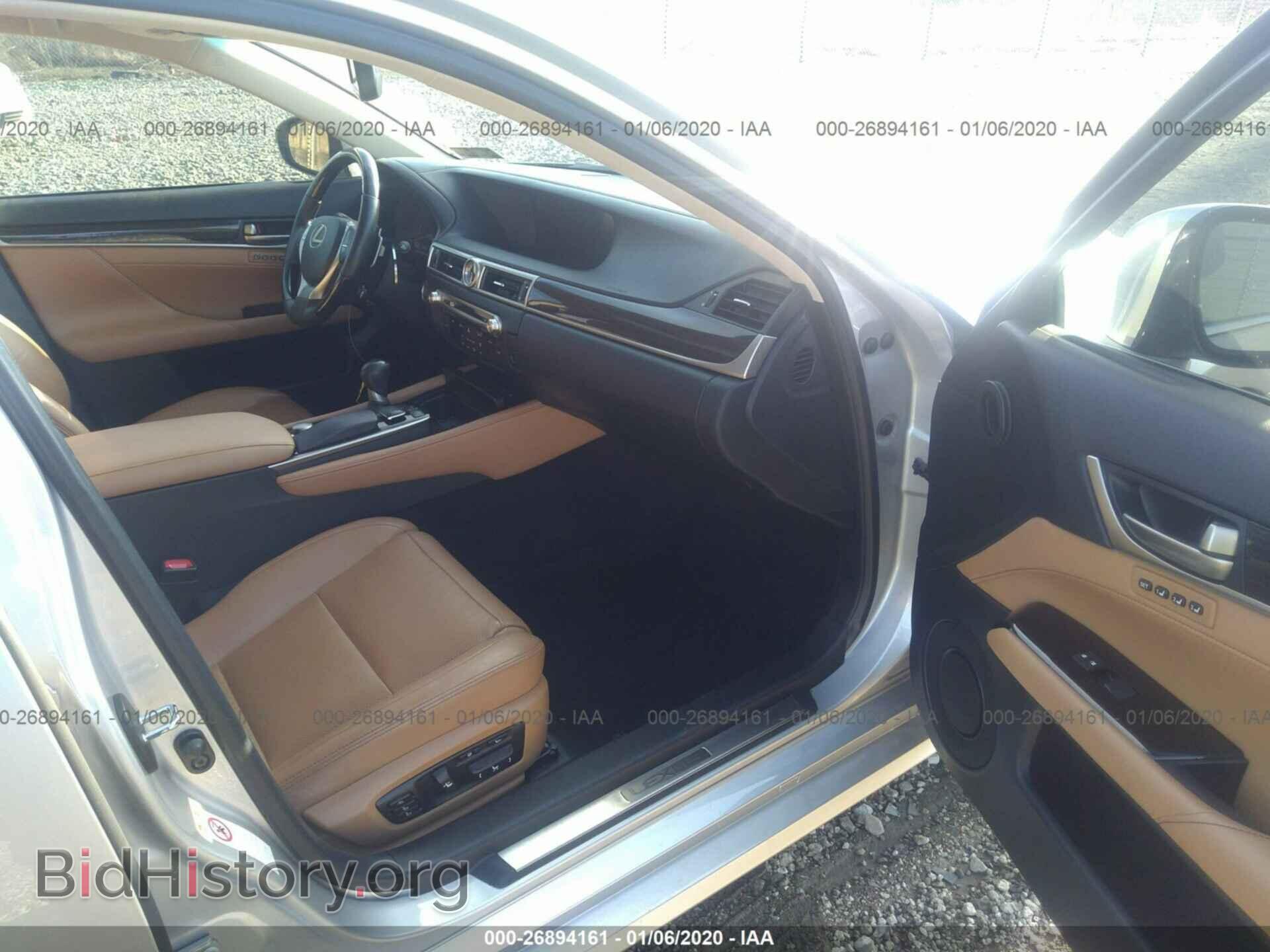 2013 LEXUS GS - VIN: JTHCE1BL0D5001135 - Фото 5