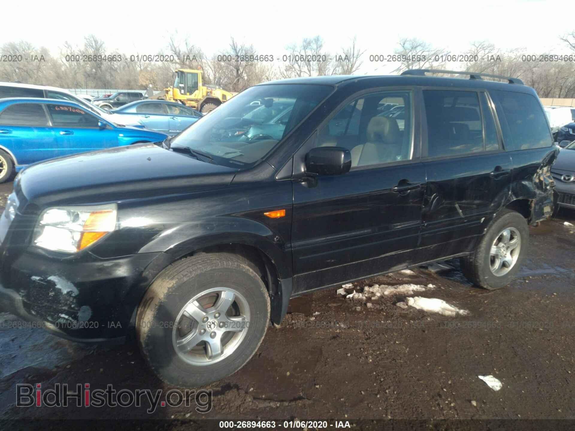 2007 HONDA PILOT - VIN: 2HKYF18437H516607 - Photo 2