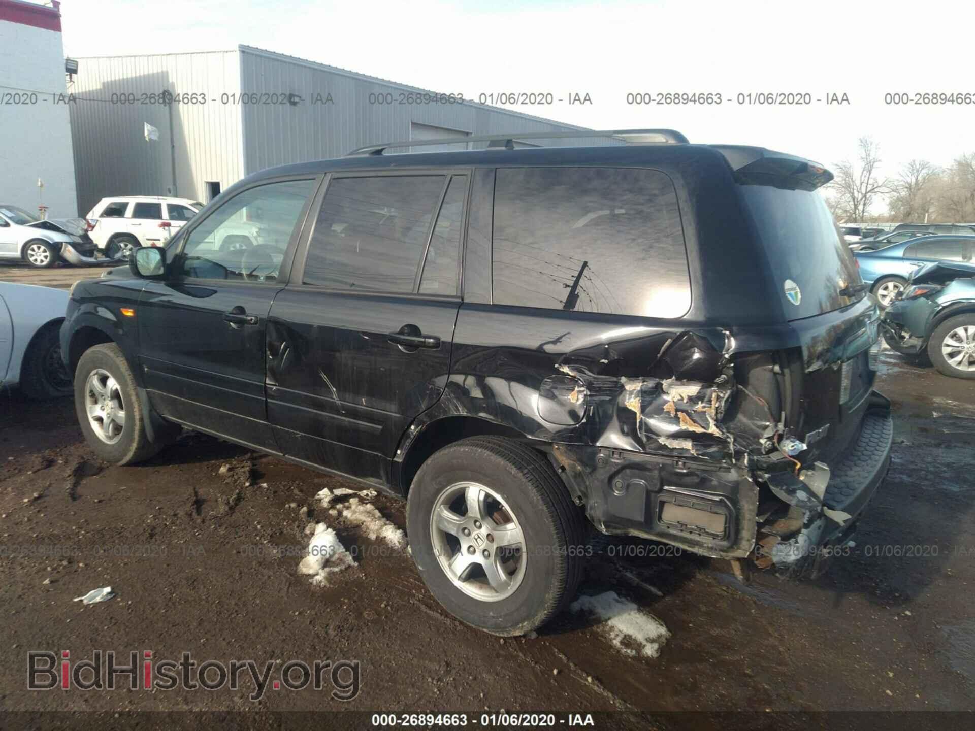 2007 HONDA PILOT - VIN: 2HKYF18437H516607 - Photo 3