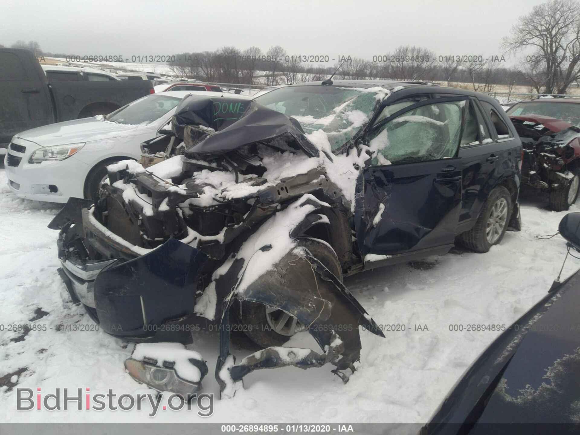 2011 FORD EDGE - VIN: 2FMDK4KC1BBA01603 - Фото 2