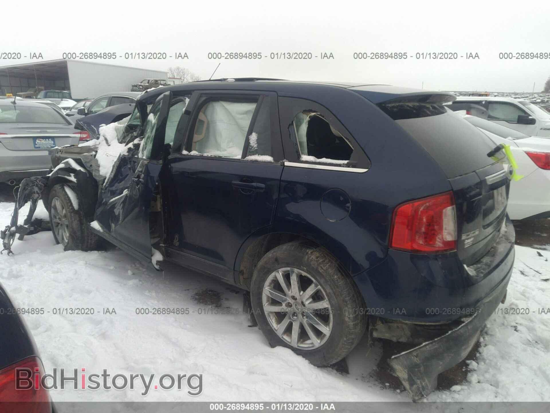 2011 FORD EDGE - VIN: 2FMDK4KC1BBA01603 - Фото 3