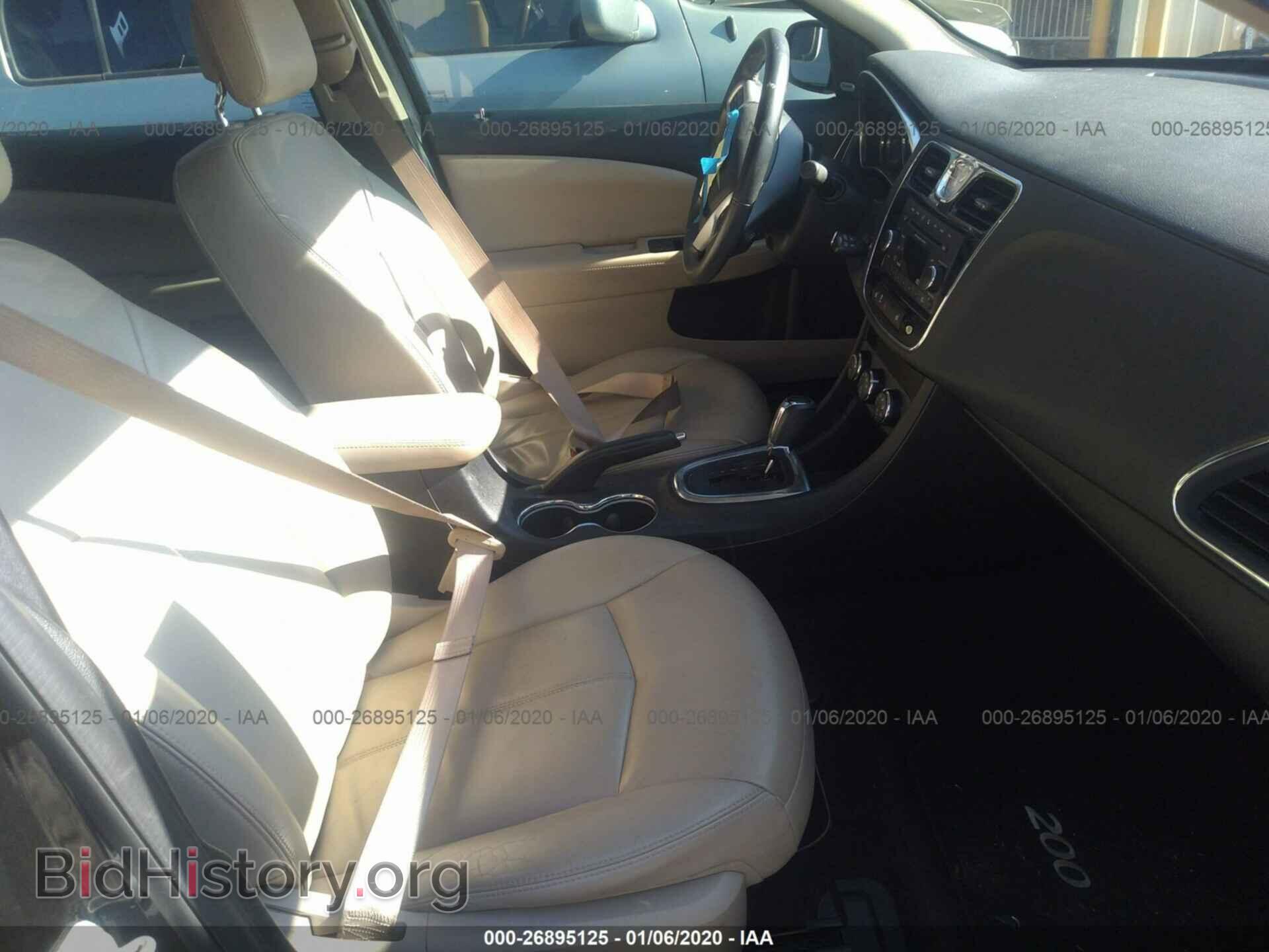 2013 CHRYSLER 200 - VIN: 1C3CCBCG2DN505527 - Фото 5