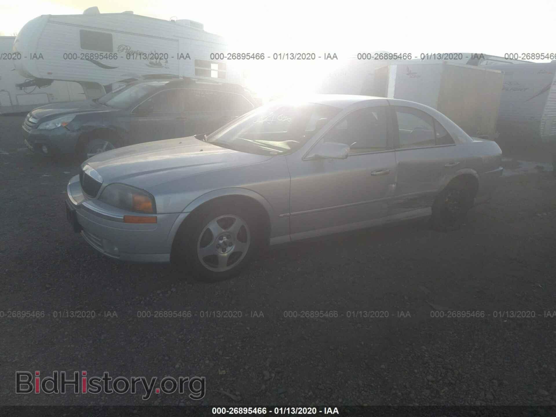 2000 LINCOLN LS - VIN: 1LNHM86S2YY840577 - Photo 2