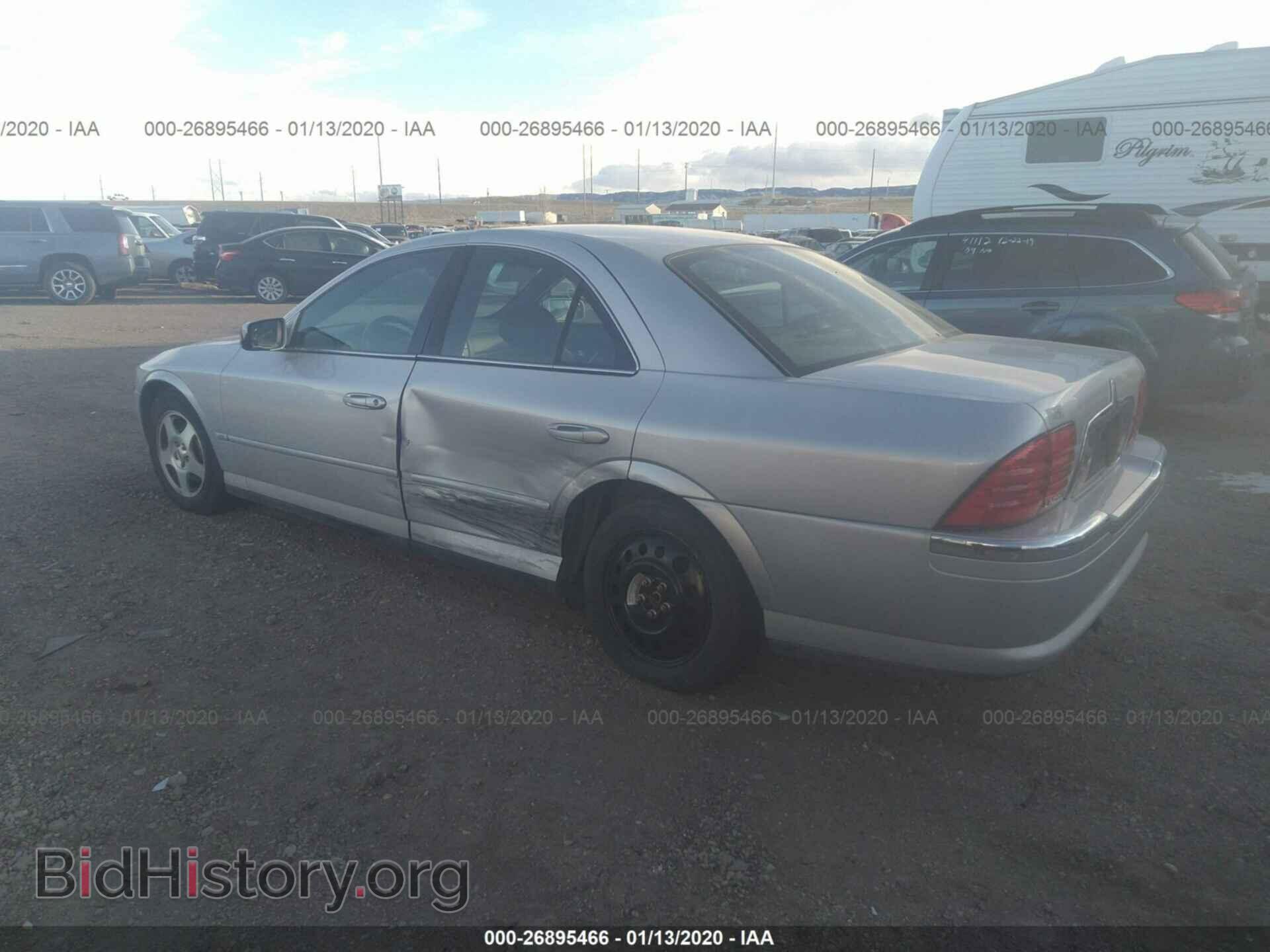 2000 LINCOLN LS - VIN: 1LNHM86S2YY840577 - Photo 3
