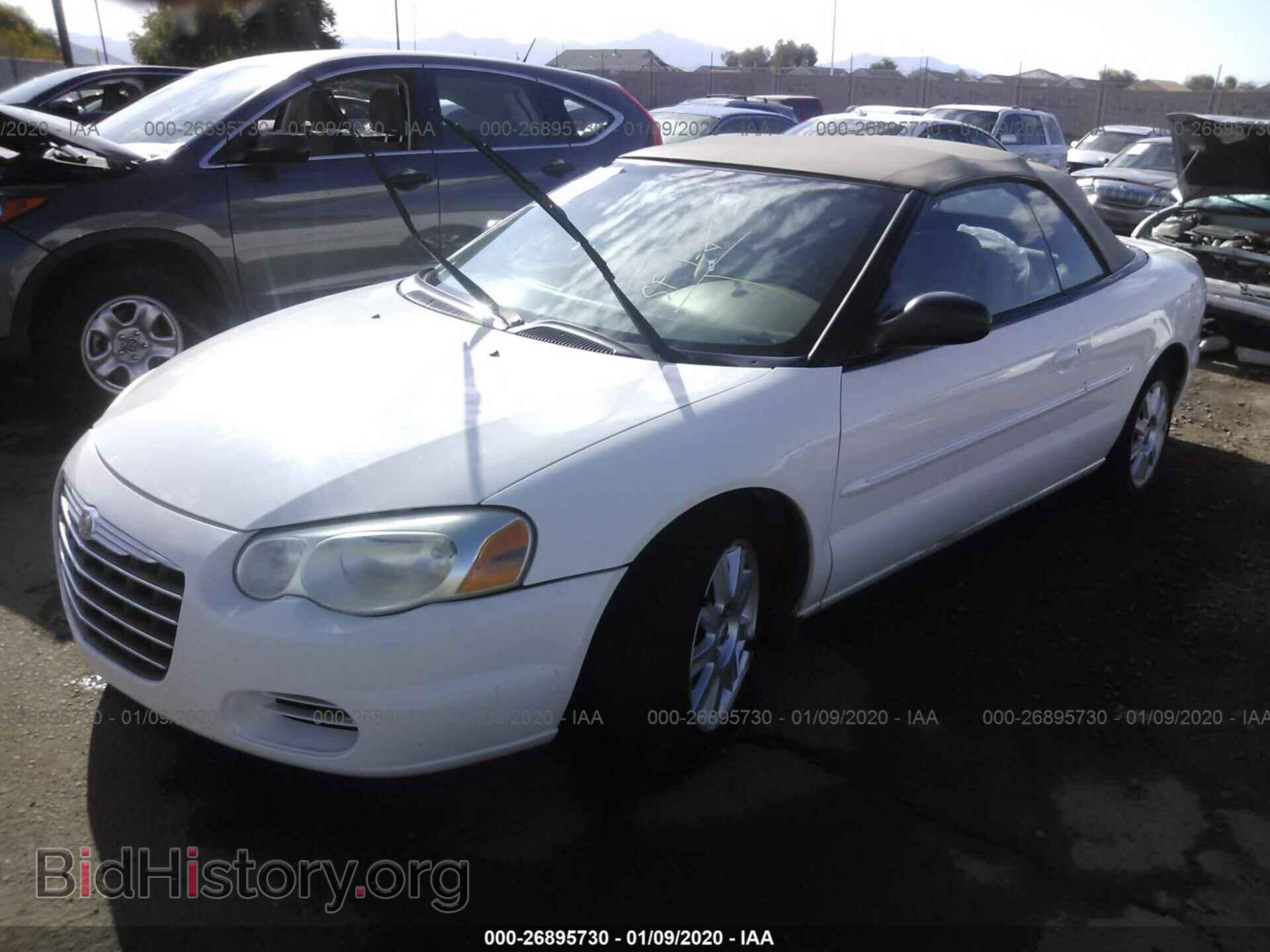 2004 CHRYSLER SEBRING - VIN: 1C3EL75R04N390981 - Фото 2