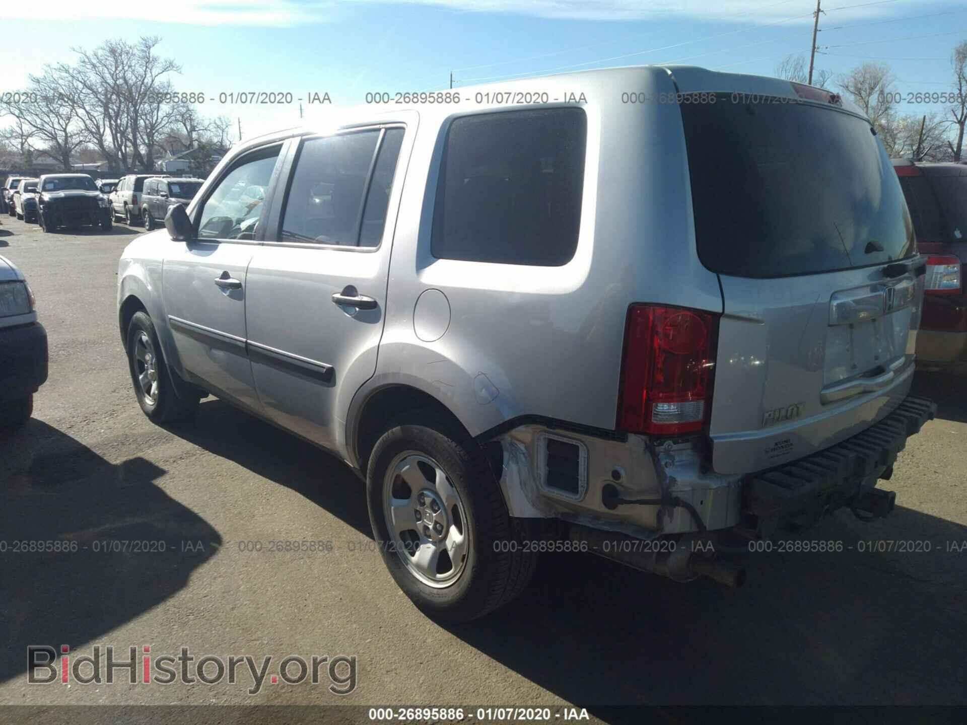 2012 HONDA PILOT - VIN: 5FNYF4H28CB052366 - Фото 3