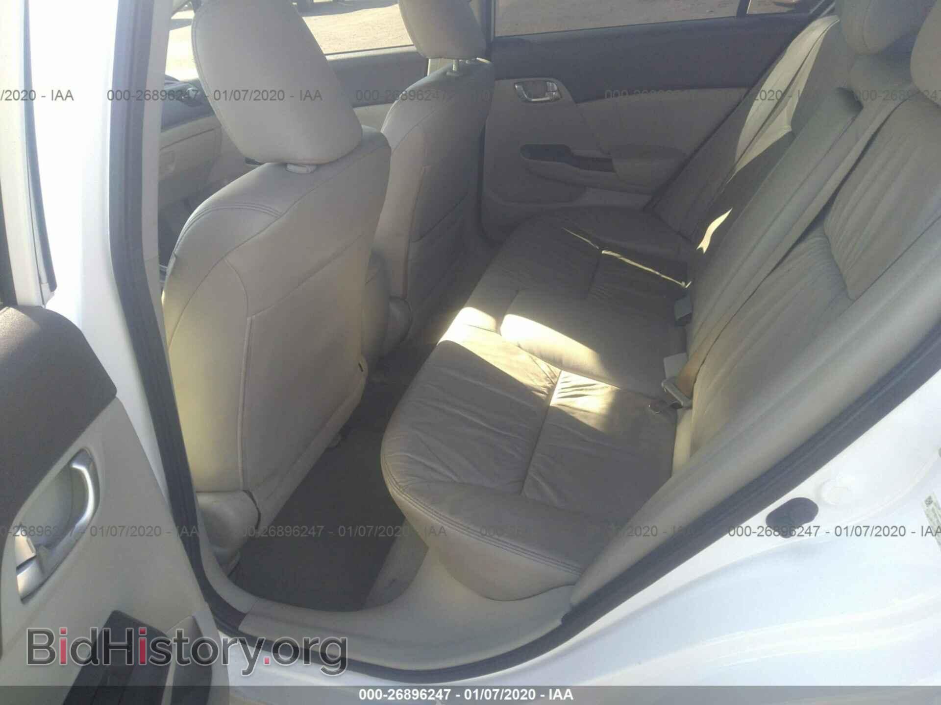 2012 HONDA CIVIC - VIN: 19XFB2F96CE075707 - Фото 8